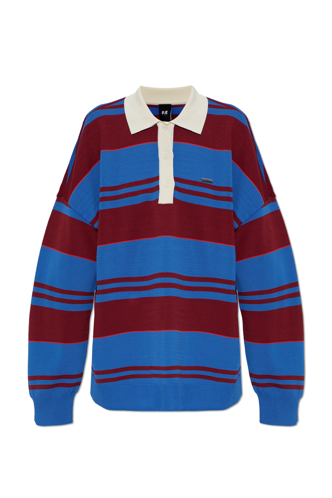 P.E Nation Polo `Strata` Z Długimi Rękawami, Kobiety, Niebieski
