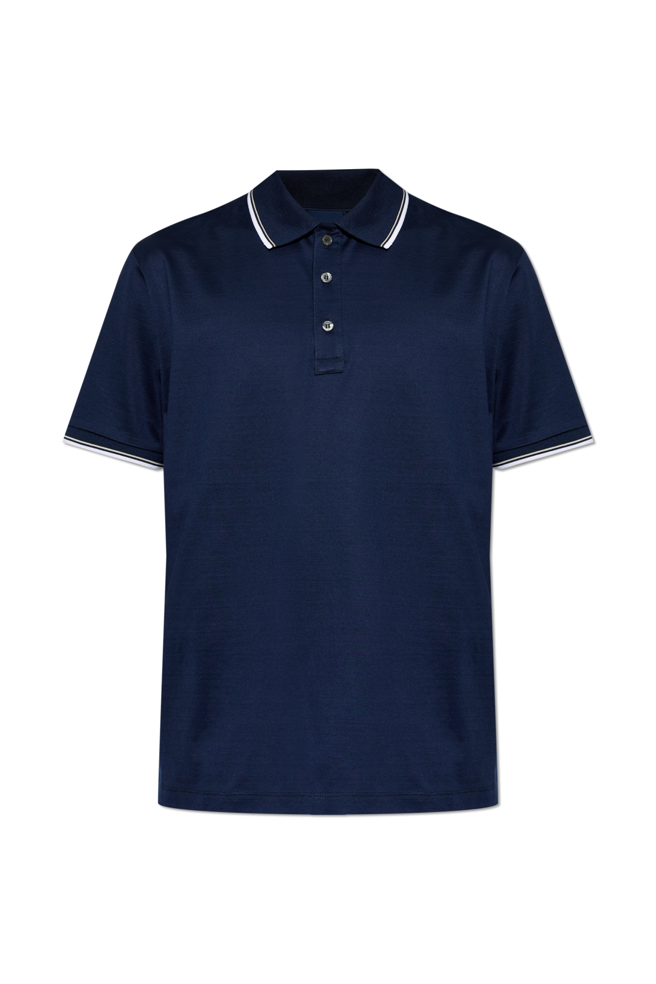 Paul & Shark Bawełniane Polo, Mężczyźni, Granatowy