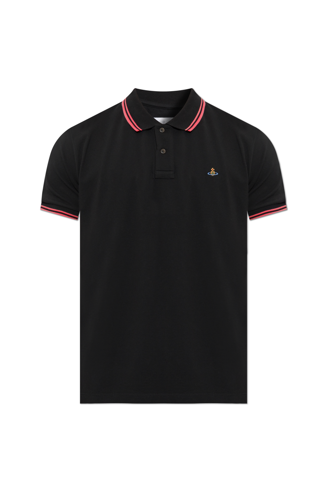 Vivienne Westwood Polo Z Logo, Mężczyźni, Granatowy