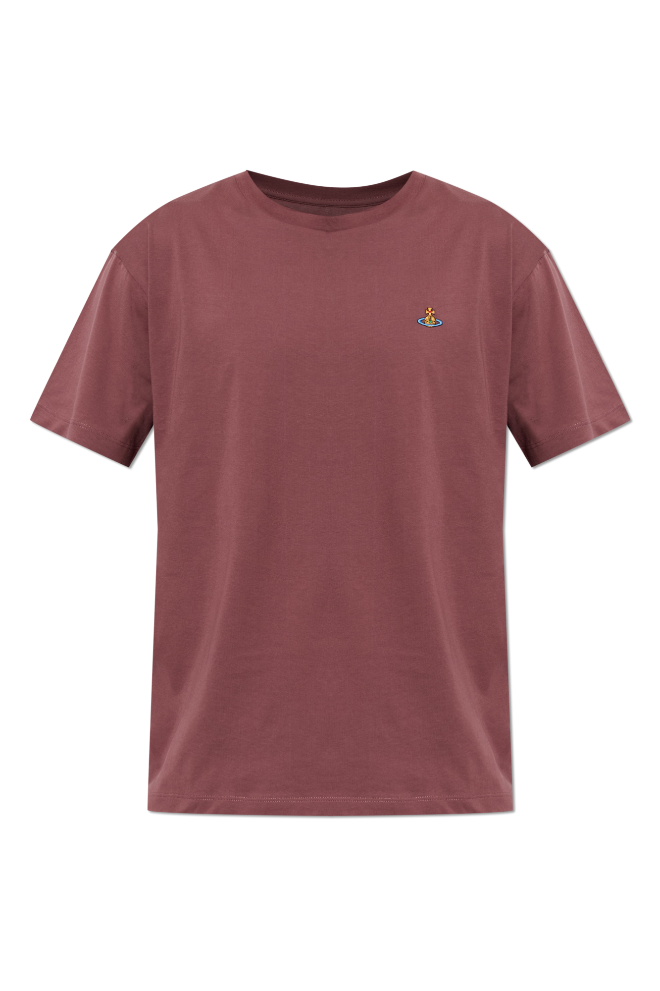 Vivienne Westwood T-shirt Z Logo, Mężczyźni, Różowy