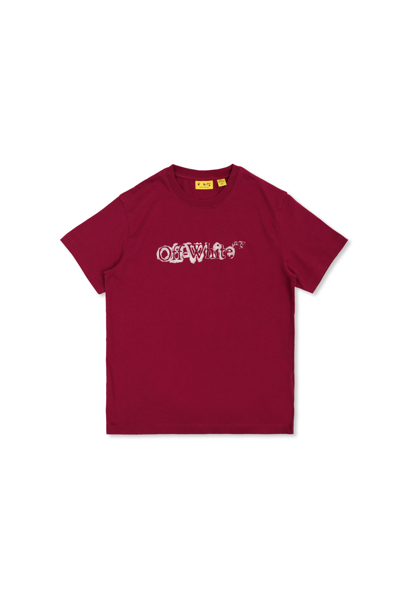 Off-White Kids T-shirt Z Nadrukowanym Logo, Unisex, Różowy