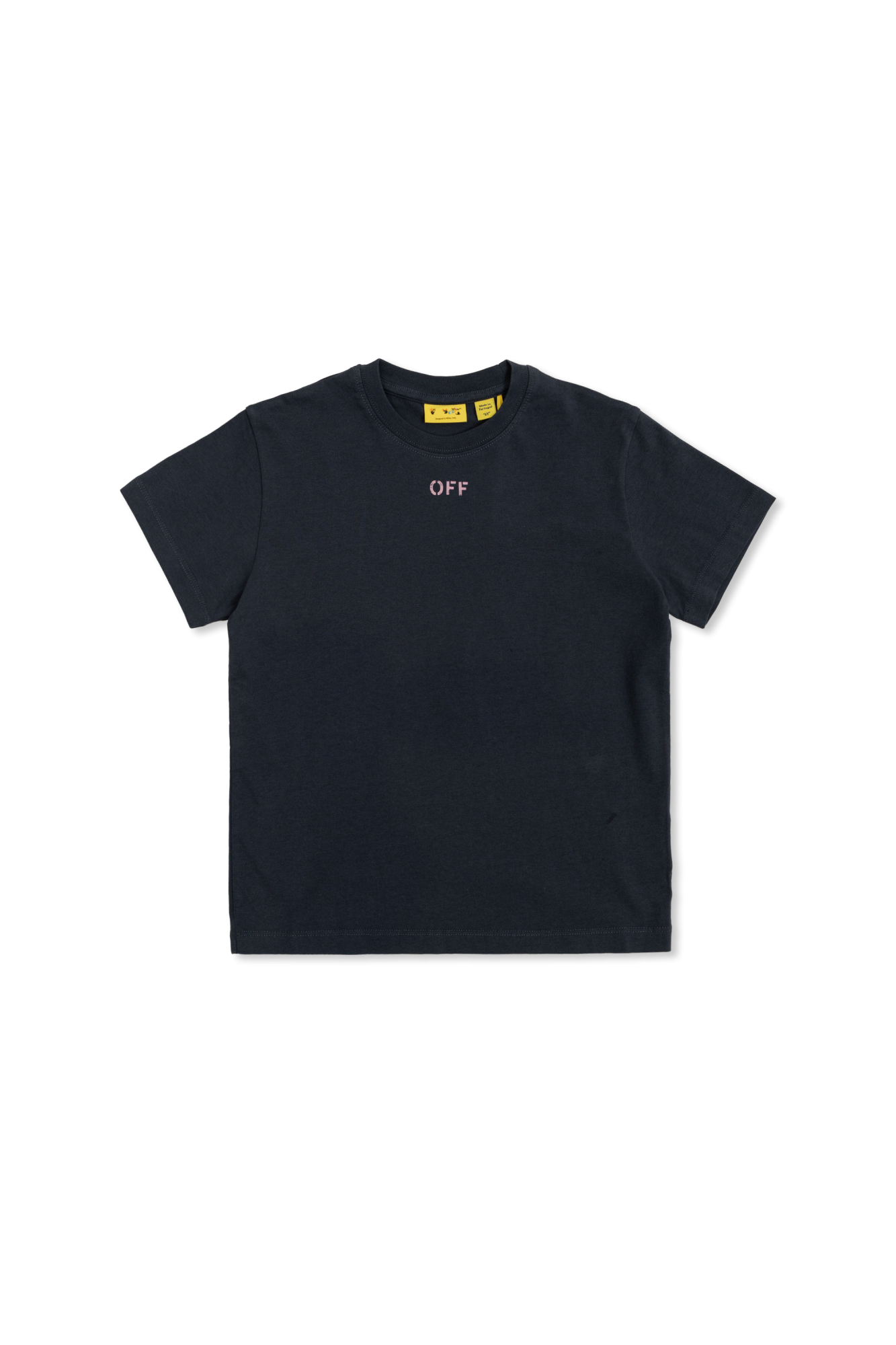 Off-White Kids T-shirt Z Logo, Unisex, Granatowy