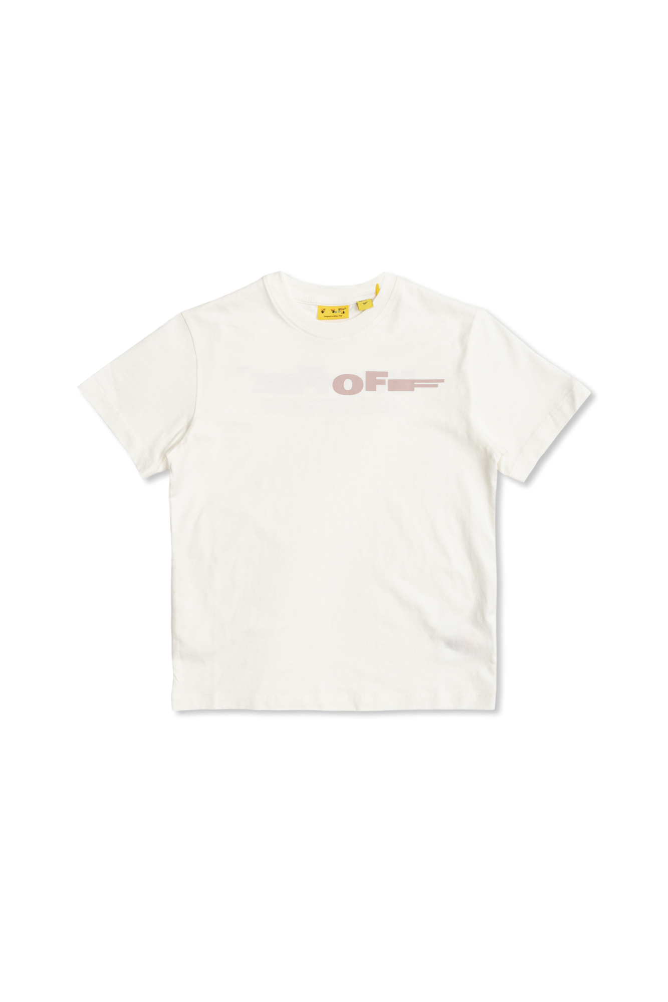 Off-White Kids T-shirt Z Nadrukowanym Logo, Unisex, Biały