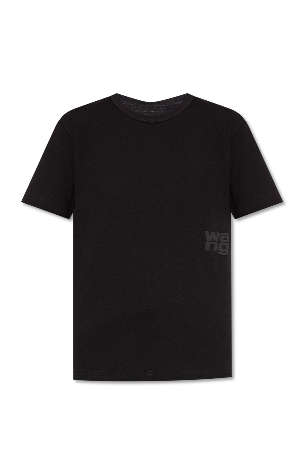 T By Alexander Wang T-shirt Z Logo, Kobiety, Czarny