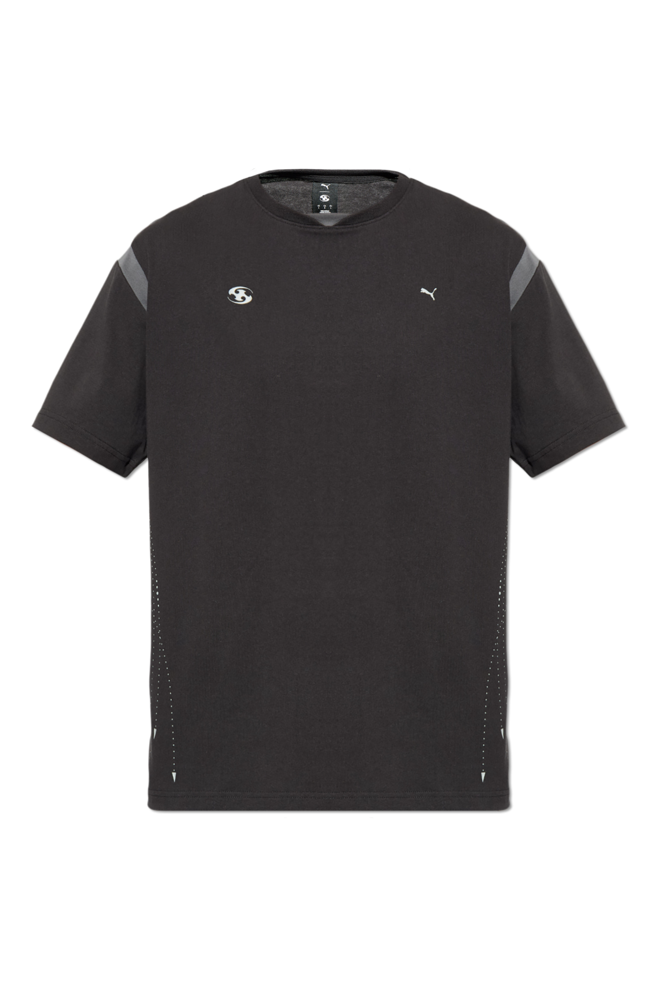 Puma T-shirt Z Nadrukiem, Mężczyźni, Czarny