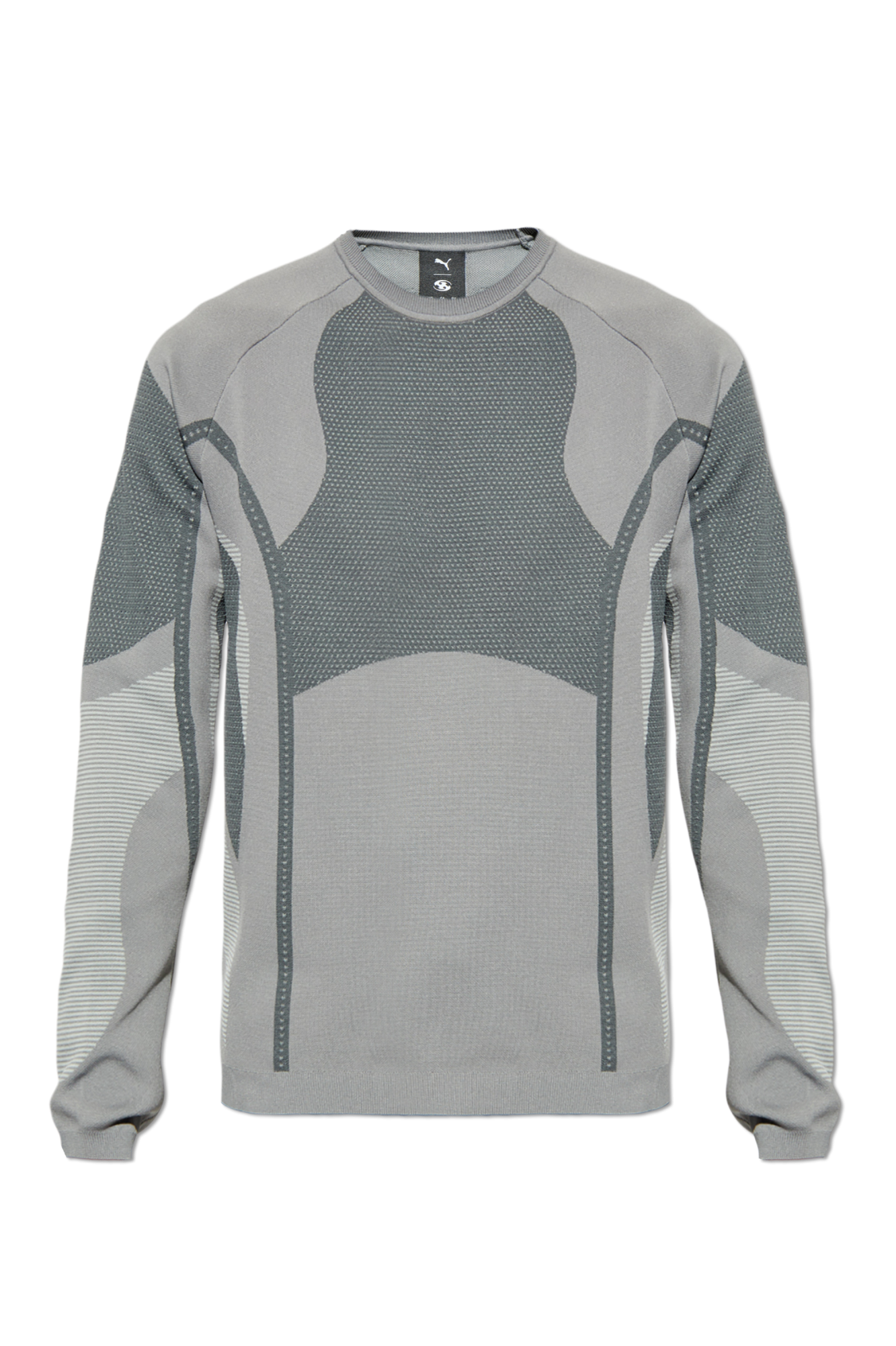 Puma Bluza Z Okrągłym Dekoltem, Mężczyźni, Szary