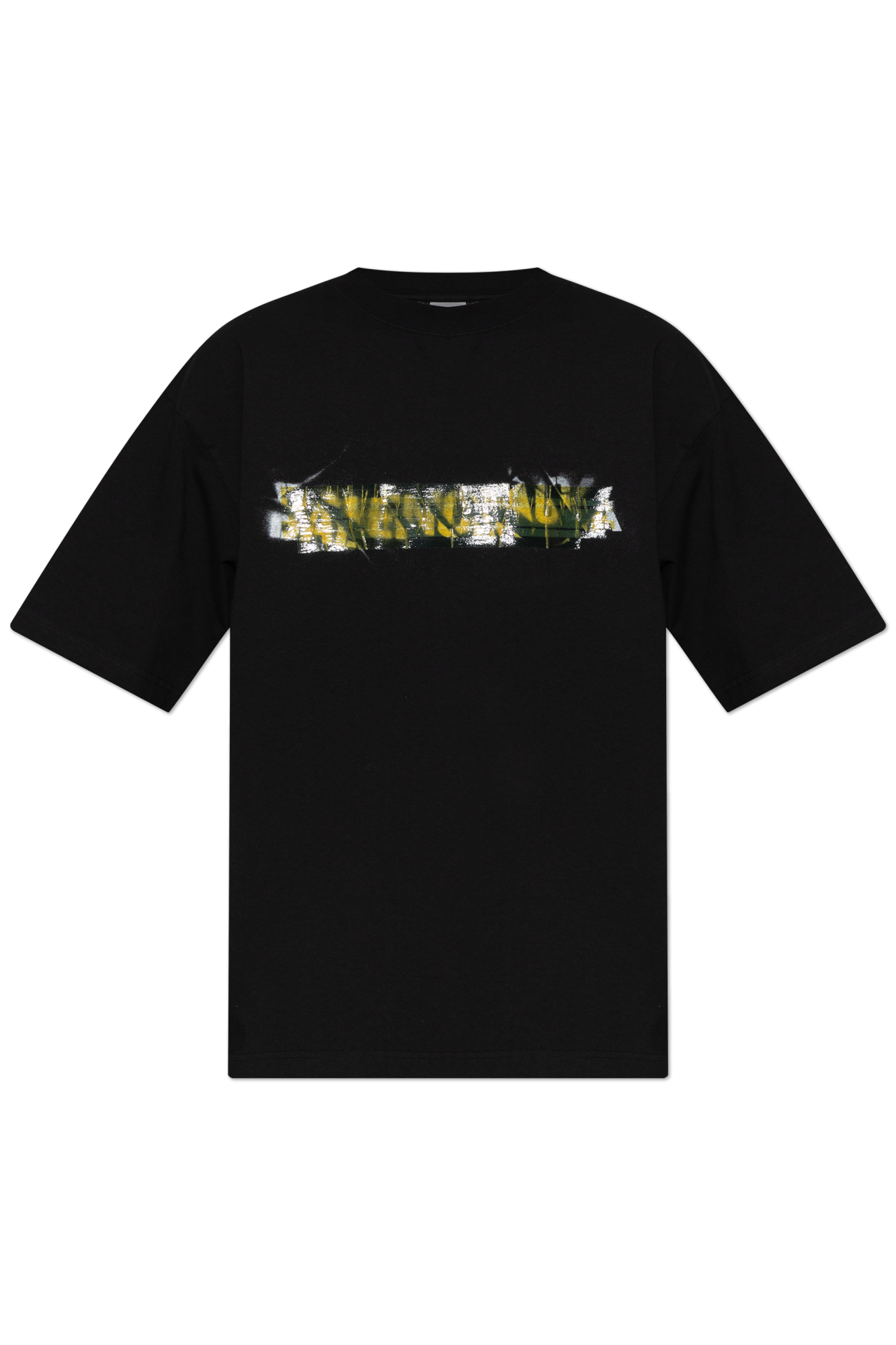 Balenciaga T-shirt Typu ‘Oversize’, Mężczyźni, Czarny