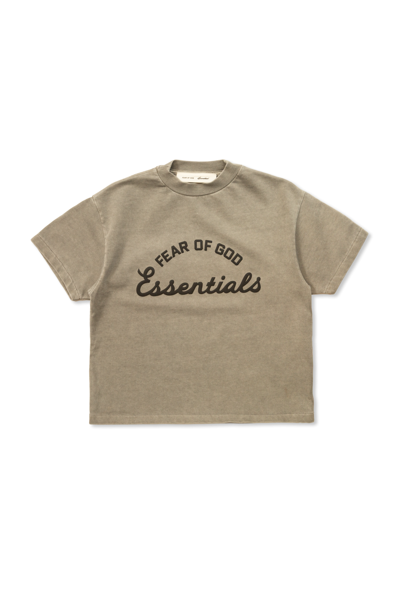 Fear Of God Essentials Kids T-shirt Z Logo, Unisex, Beżowy