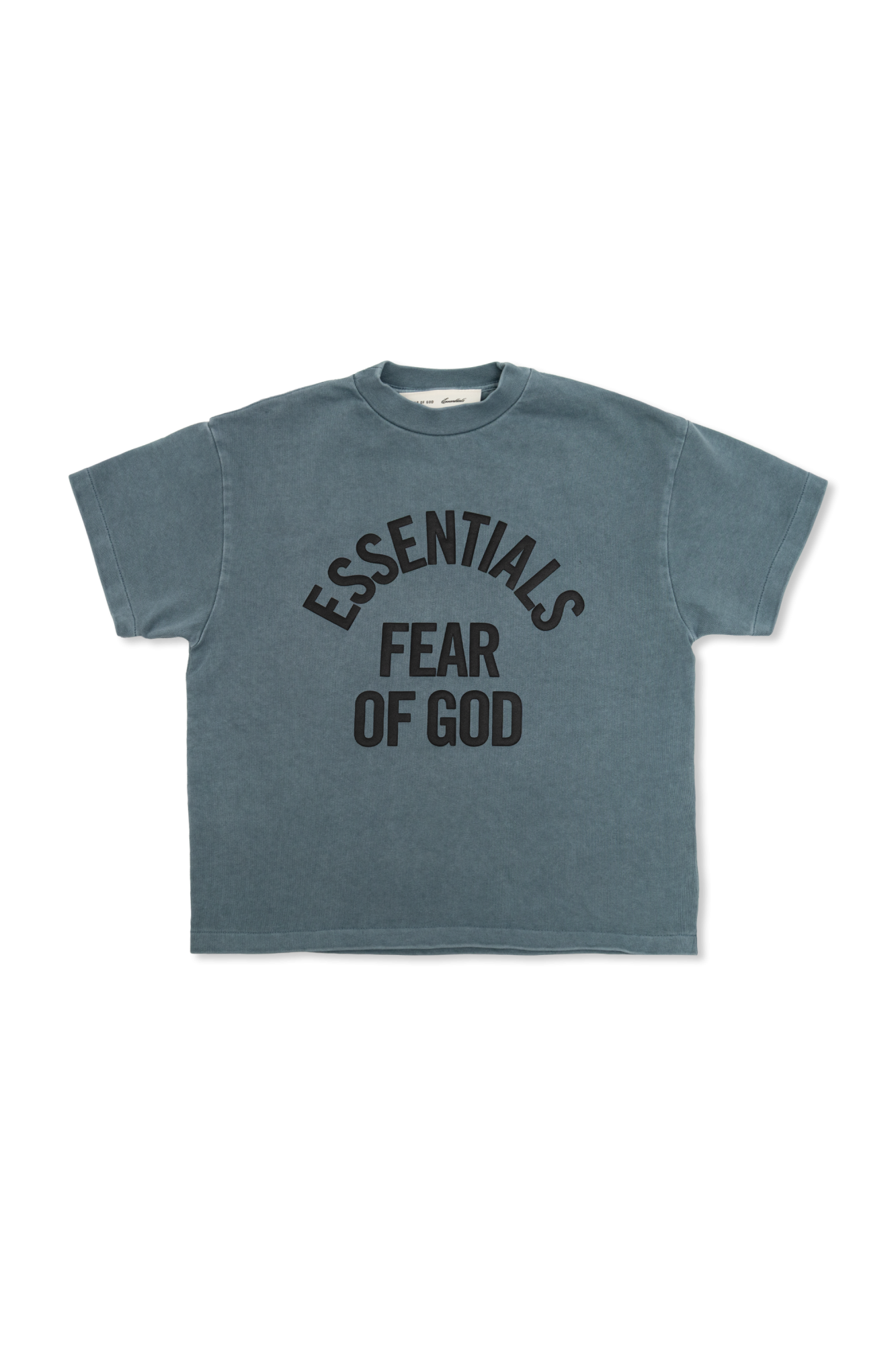 Fear Of God Essentials Kids T-shirt Z Logo, Unisex, Niebieski