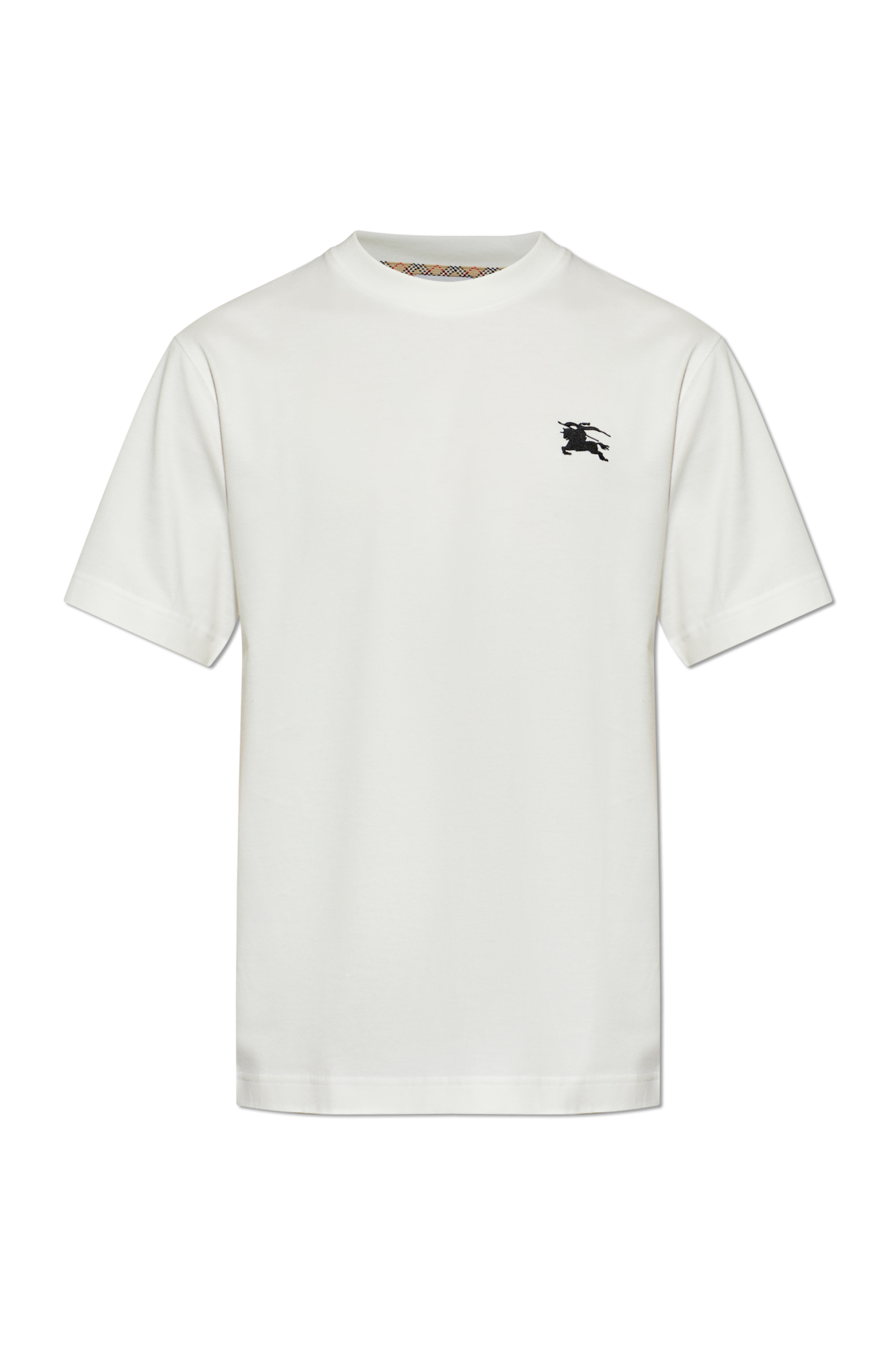 Burberry T-shirt `Seth`, Mężczyźni, Biały