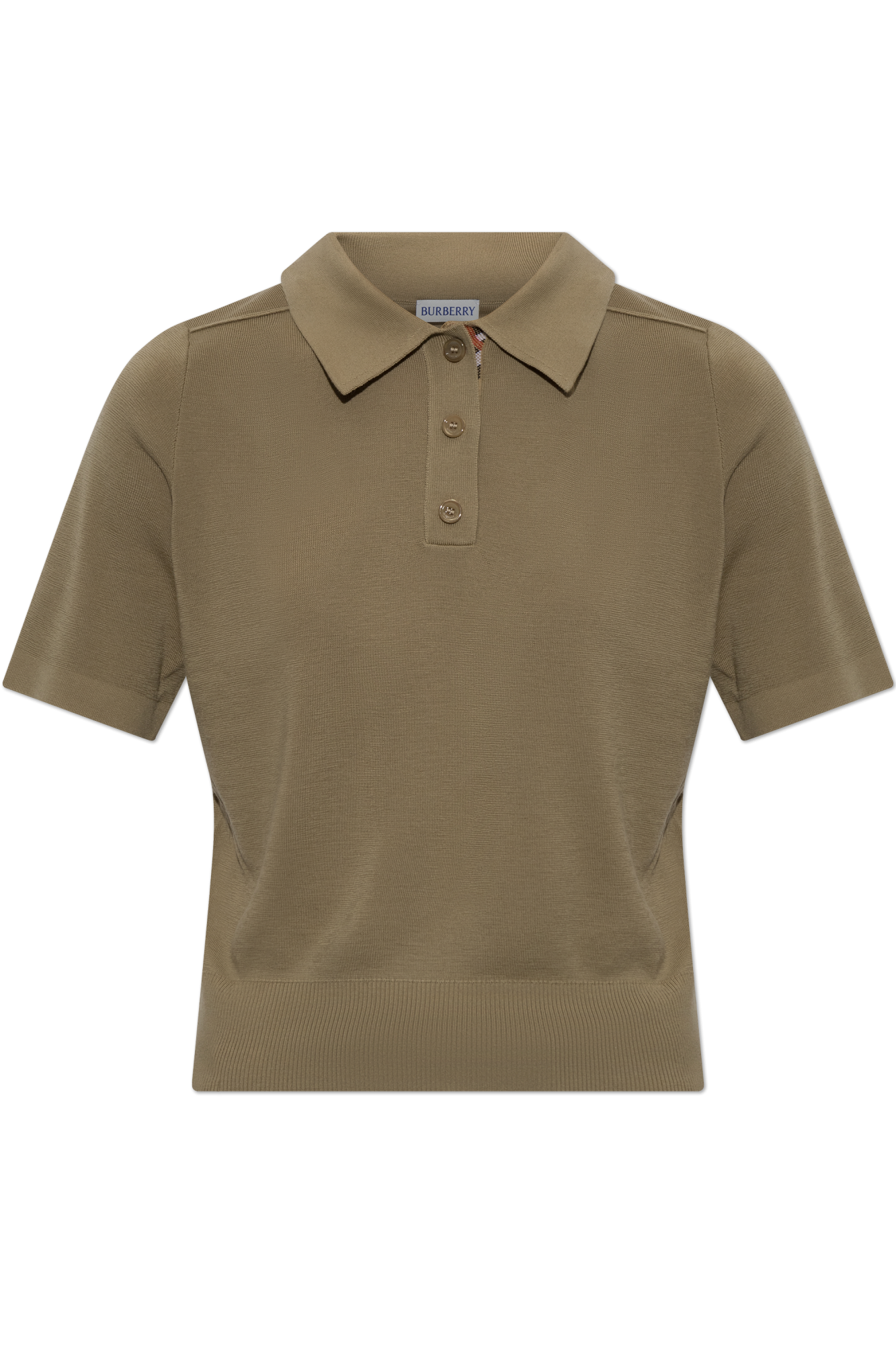 Burberry Wełniane Polo ‘Maddie’, Kobiety, Brązowy