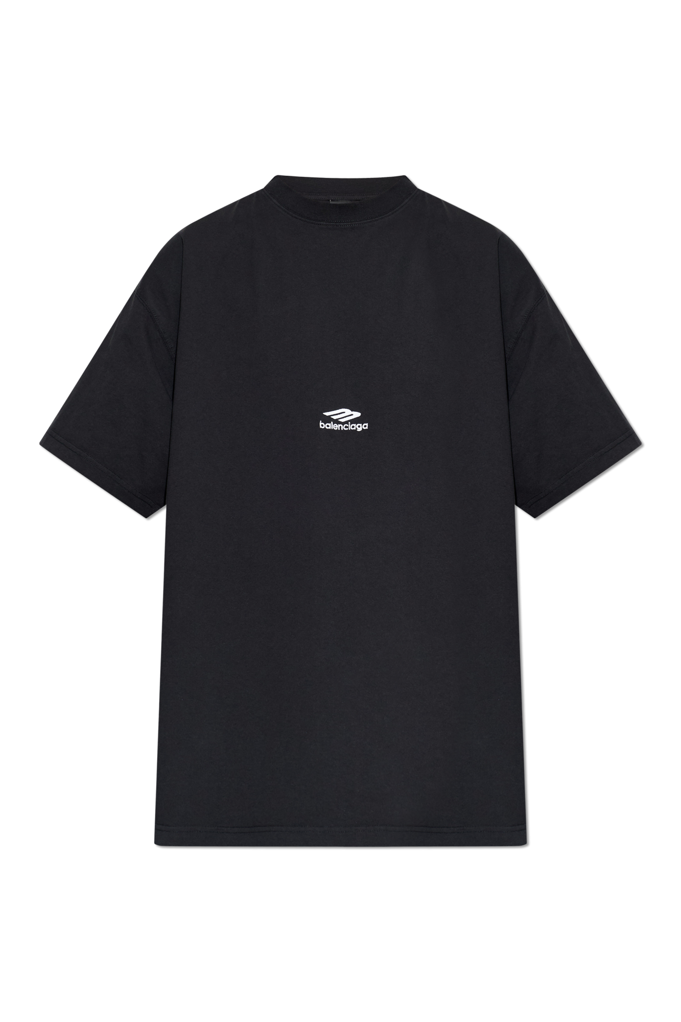 Balenciaga T-shirt Z Kolekcji ‘Skiwear’, Mężczyźni, Czarny