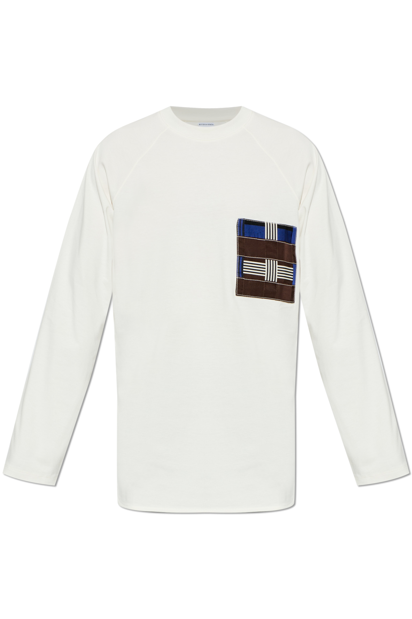 Bottega Veneta T-shirt Z Długimi Rękawami, Mężczyźni, Kremowy