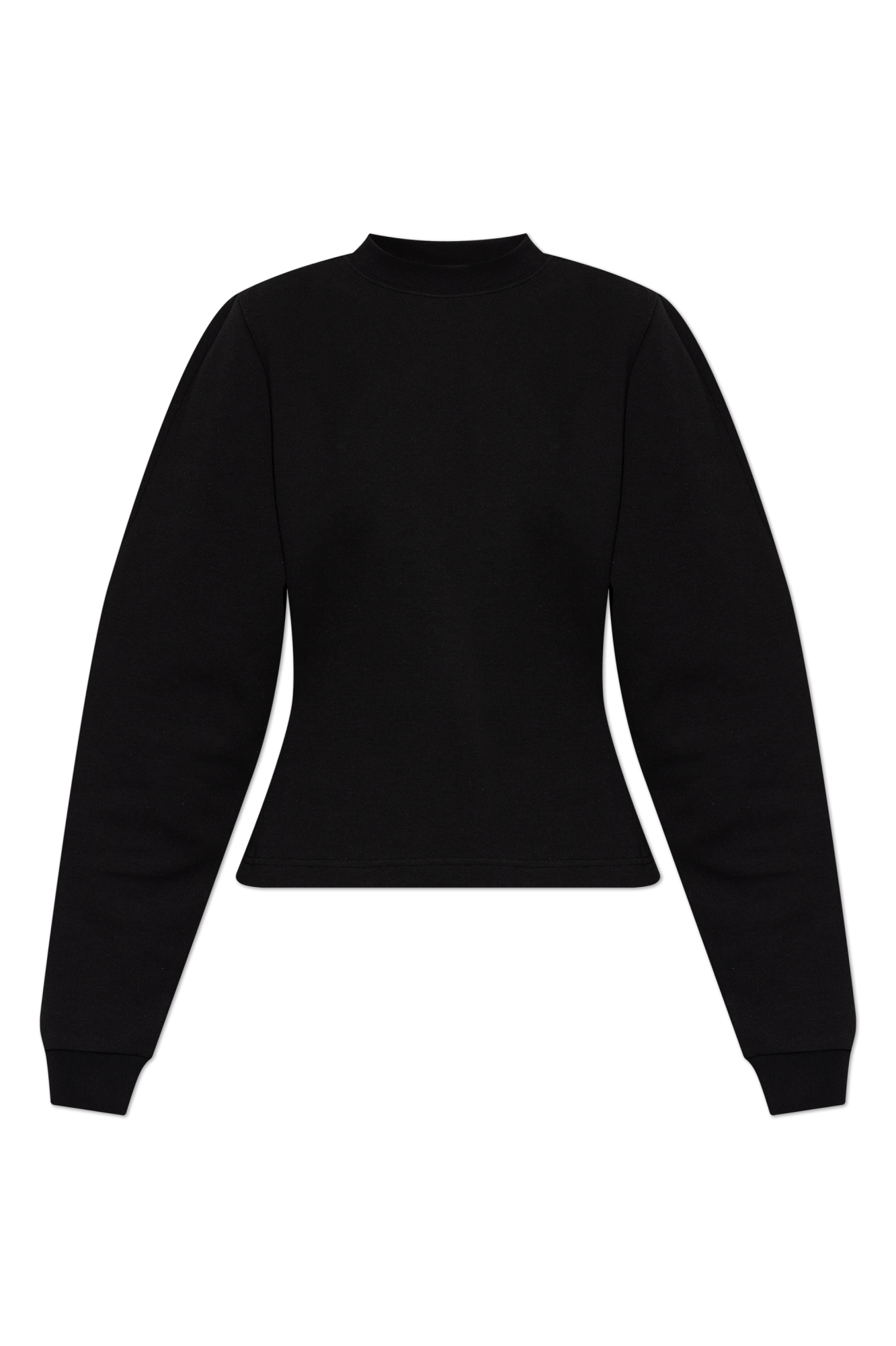 Balenciaga T-shirt Z Długimi Rękawami, Kobiety, Czarny