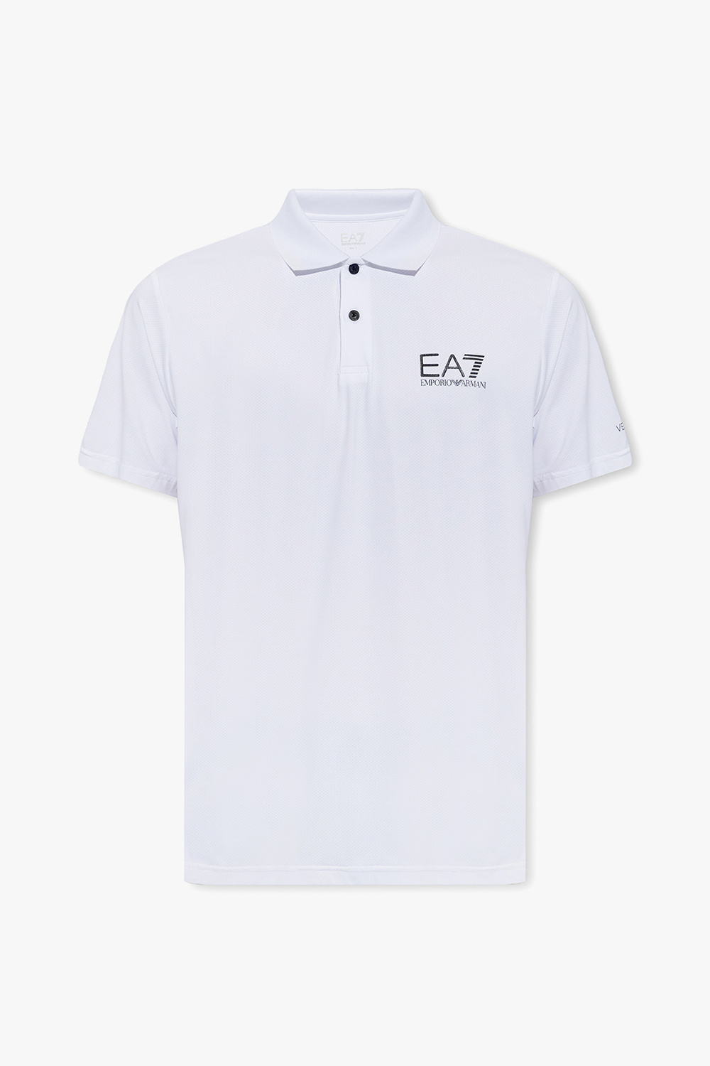 EA7 Emporio Armani Polo Z Logo, Mężczyźni, Biały