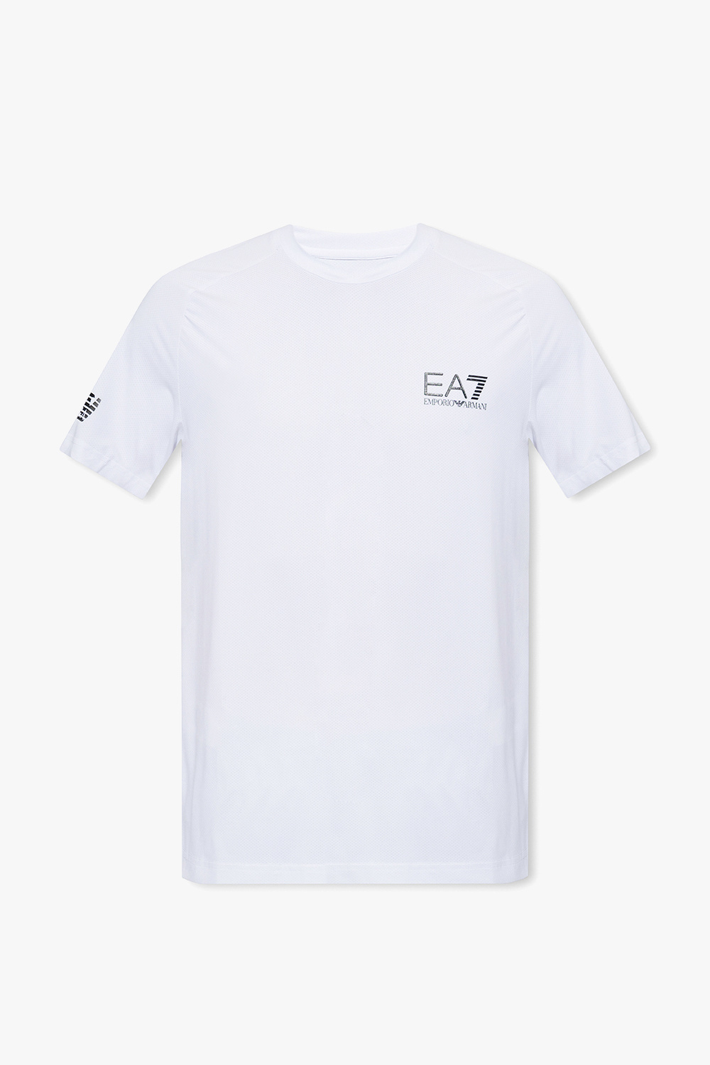 EA7 Emporio Armani T-shirt Z Logo, Mężczyźni, Biały