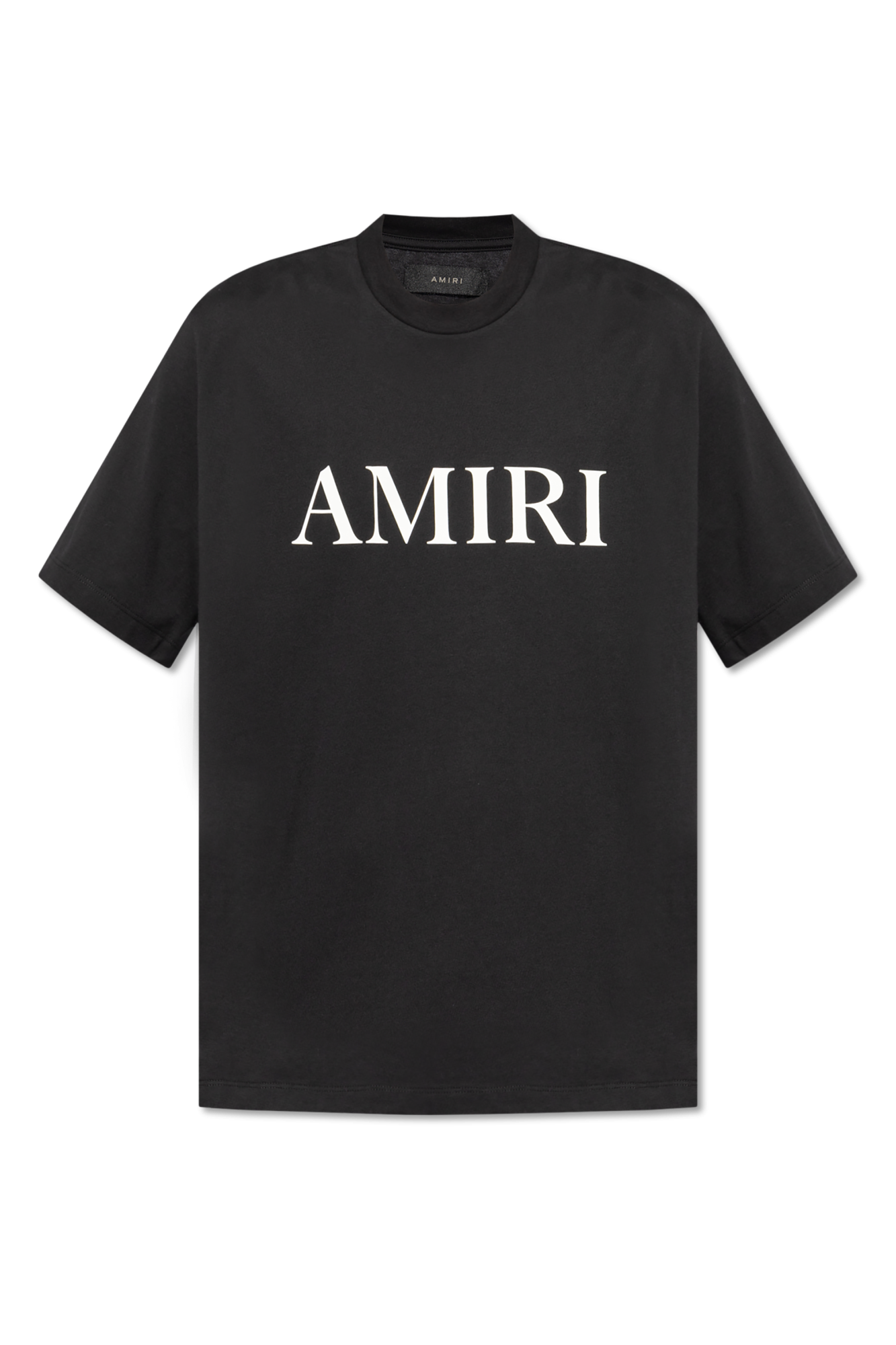 Amiri T-shirt Z Nadrukiem, Mężczyźni, Czarny