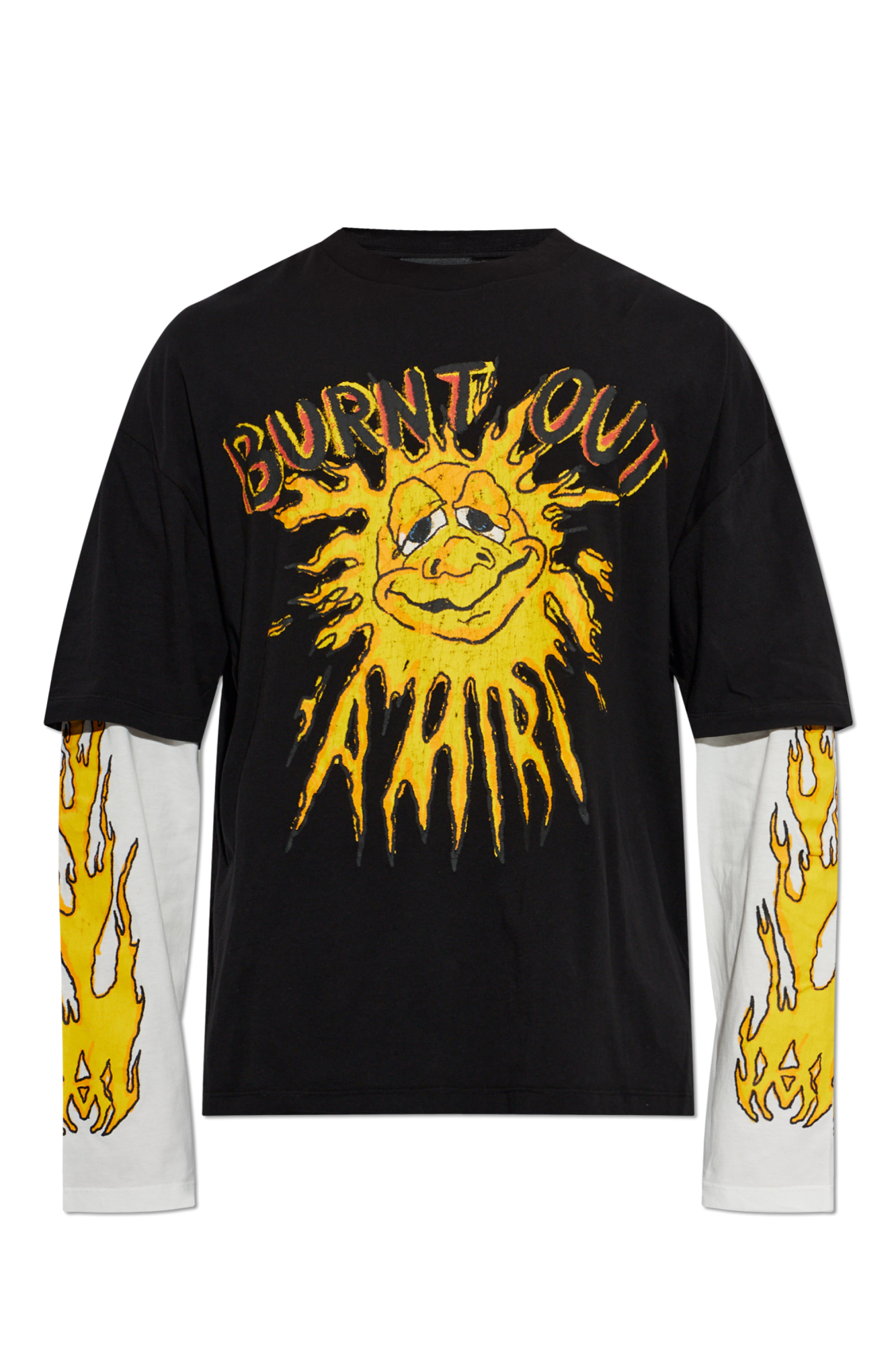 Amiri T-shirt Typu ‘Oversize’, Mężczyźni, Czarny