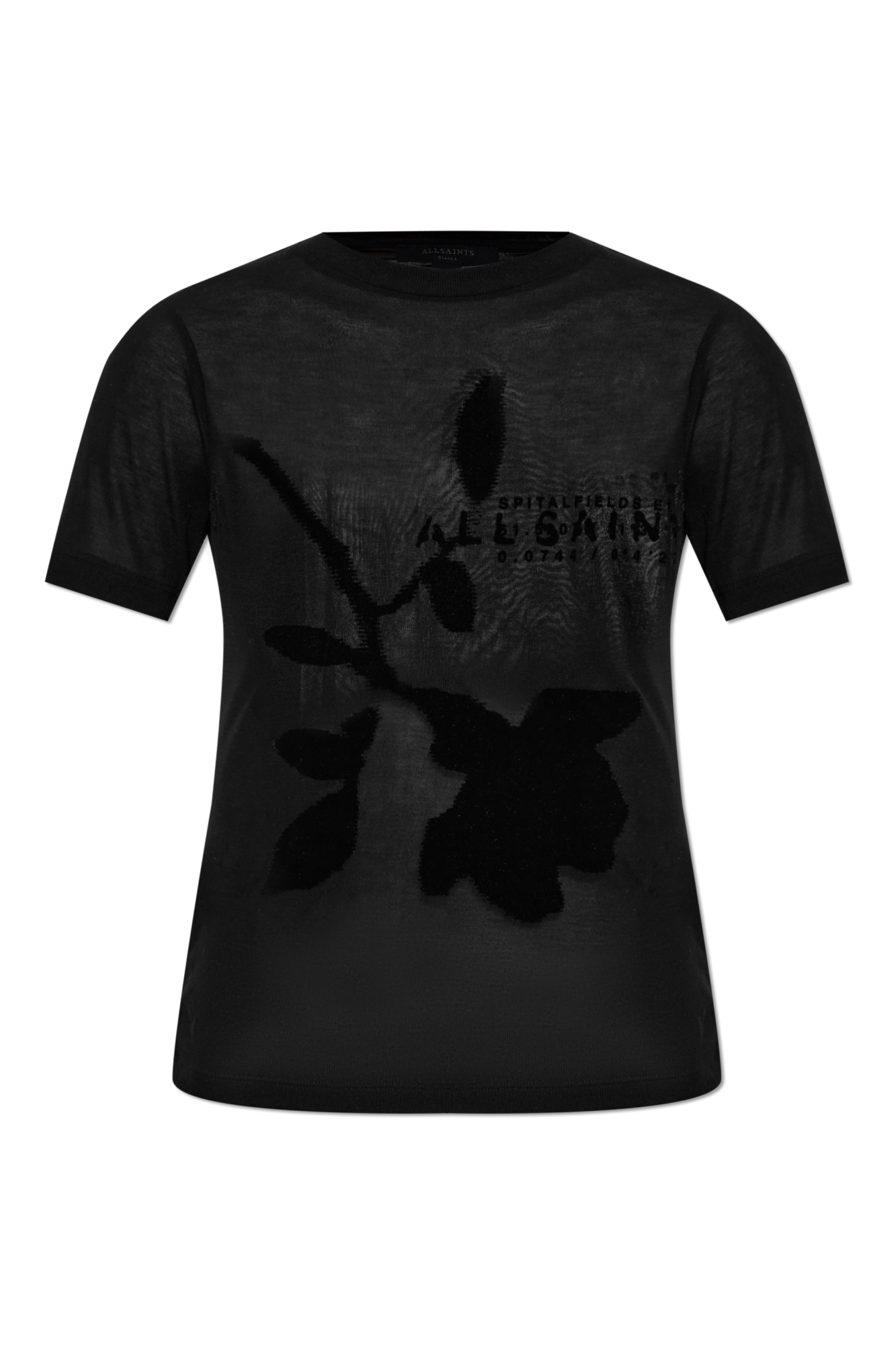 AllSaints Top ‘Athea’, Kobiety, Czarny