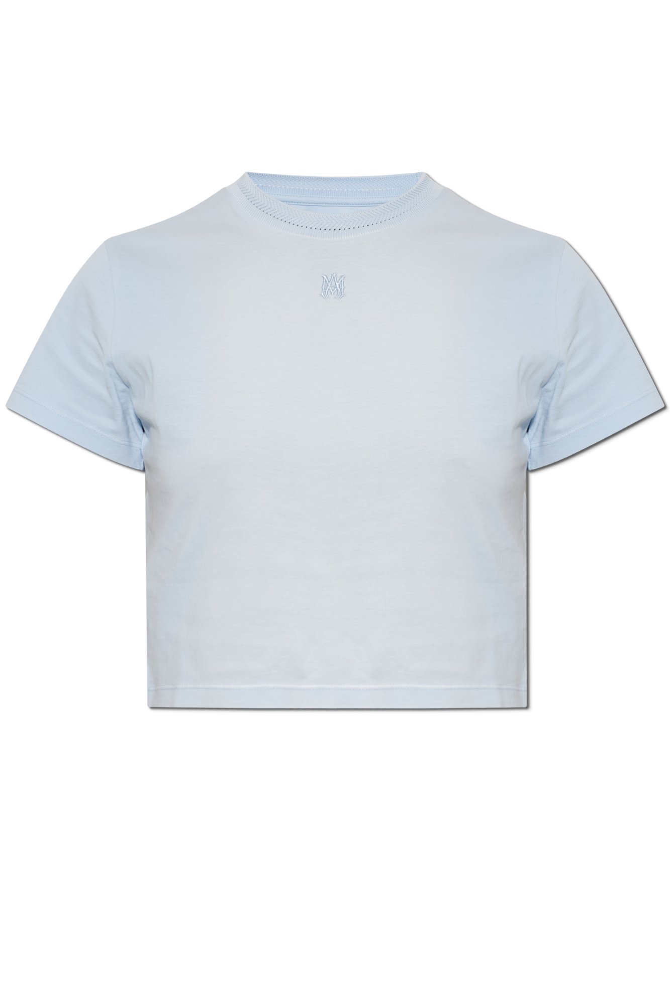 Amiri T-shirt Z Logo, Kobiety, Niebieski