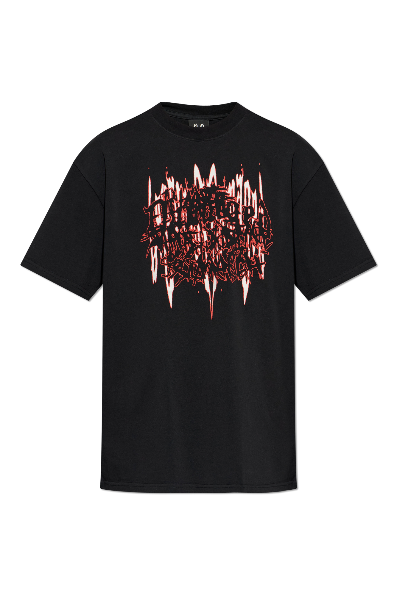 44 Label Group T-shirt Z Nadrukiem, Mężczyźni, Czarny