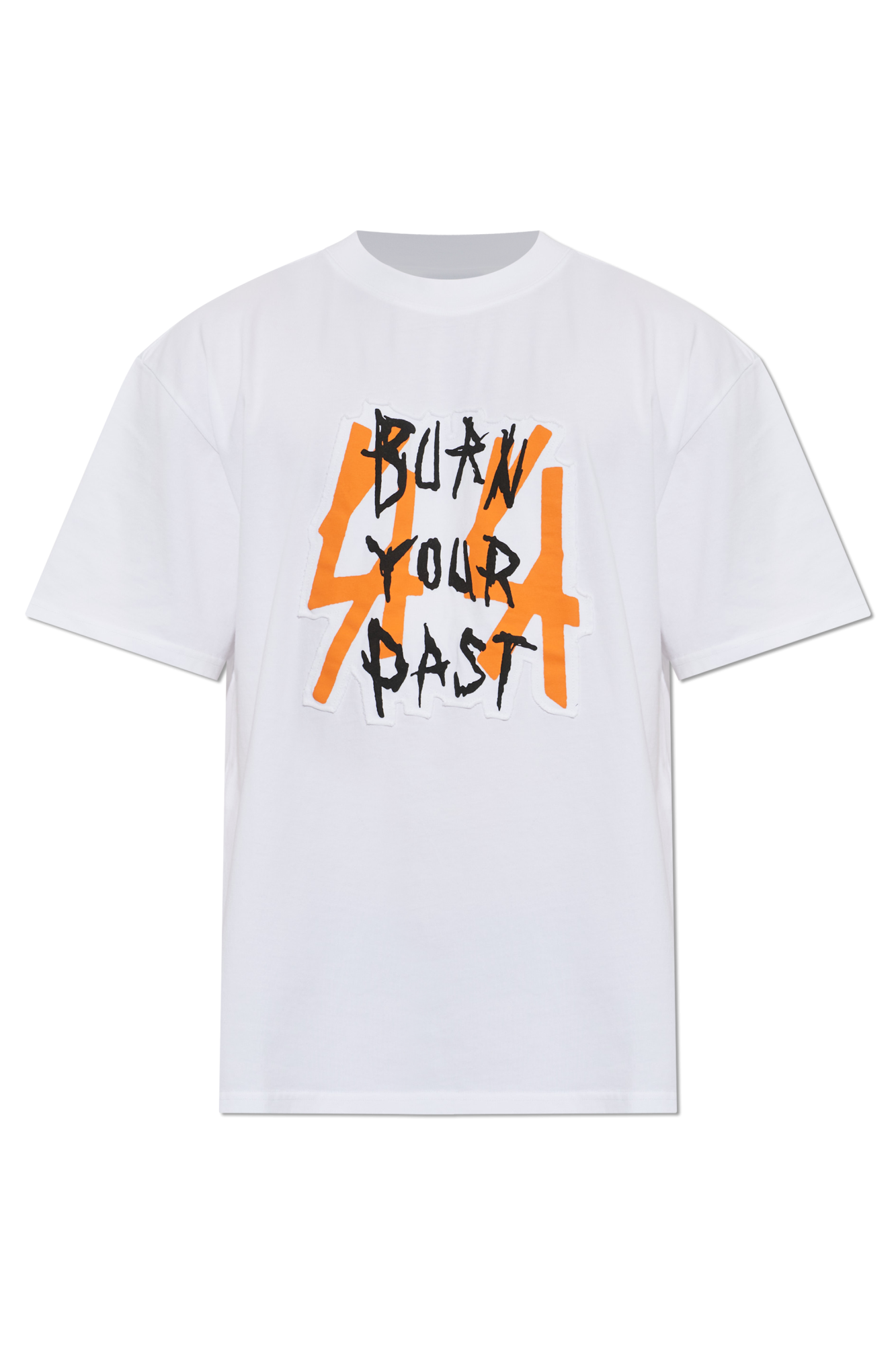 44 Label Group T-shirt Z Nadrukiem, Mężczyźni, Biały