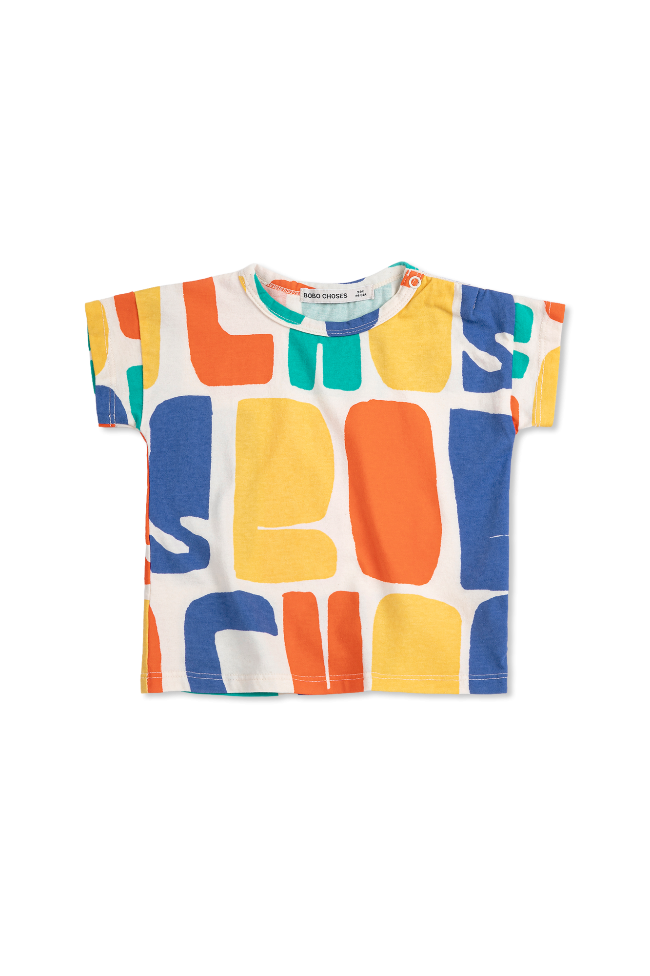 Bobo Choses T-shirt  Z Nadrukiem, Unisex, Multikolor
