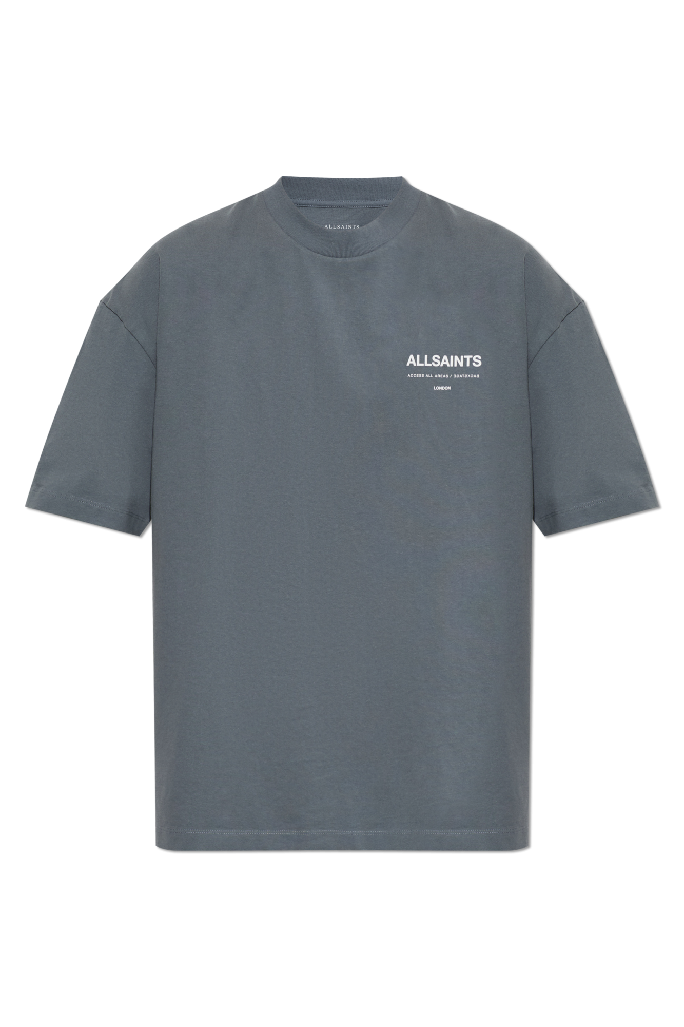 AllSaints T-shirt ‘Backstage’, Mężczyźni, Szary