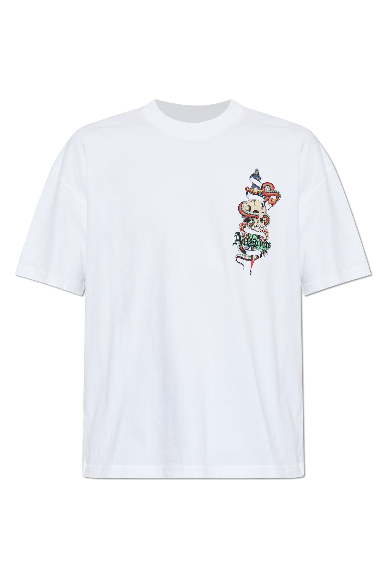 AllSaints T-shirt ‘Blade’, Mężczyźni, Biały