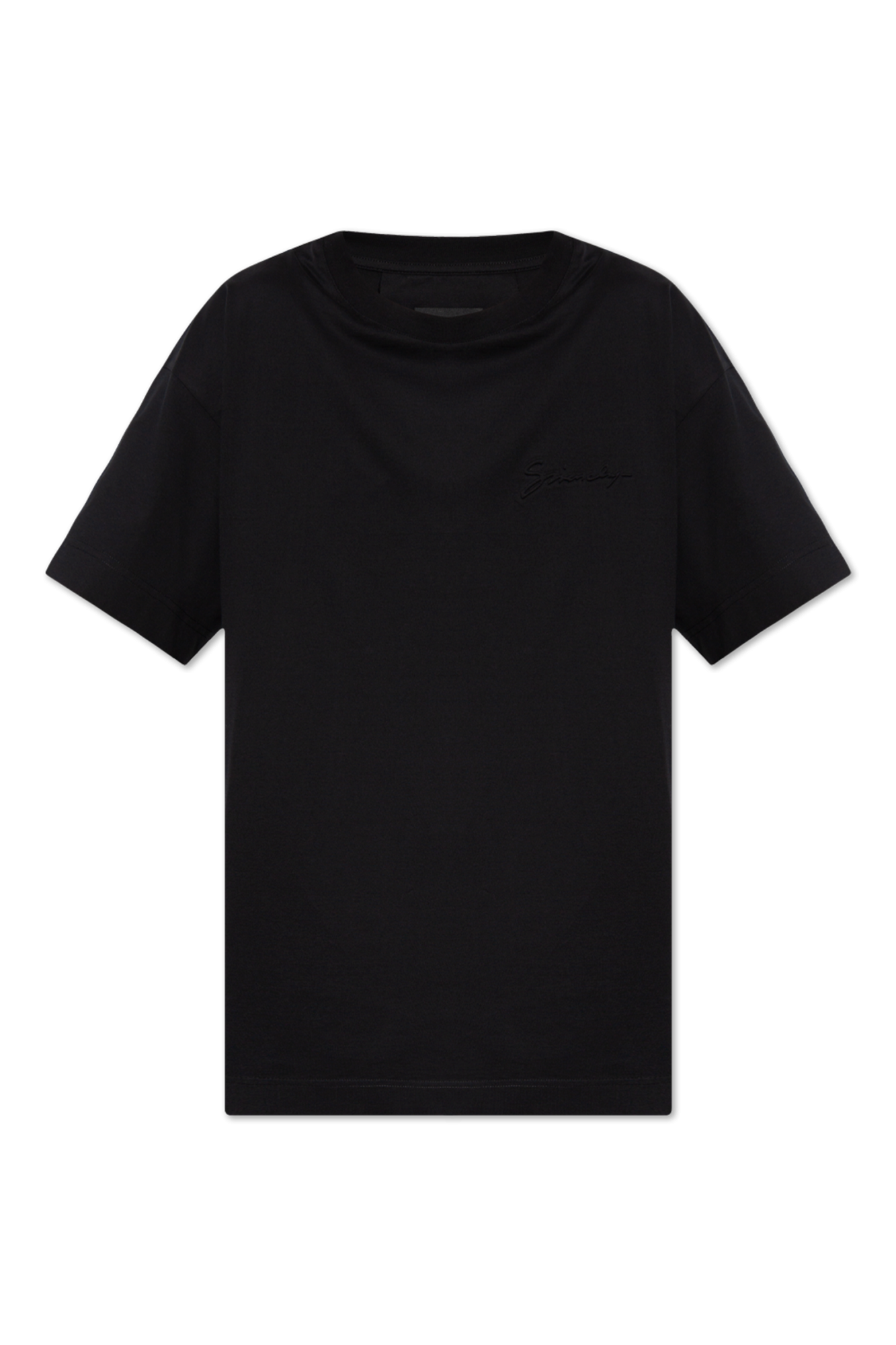 Givenchy T-shirt Z Logo, Mężczyźni, Czarny