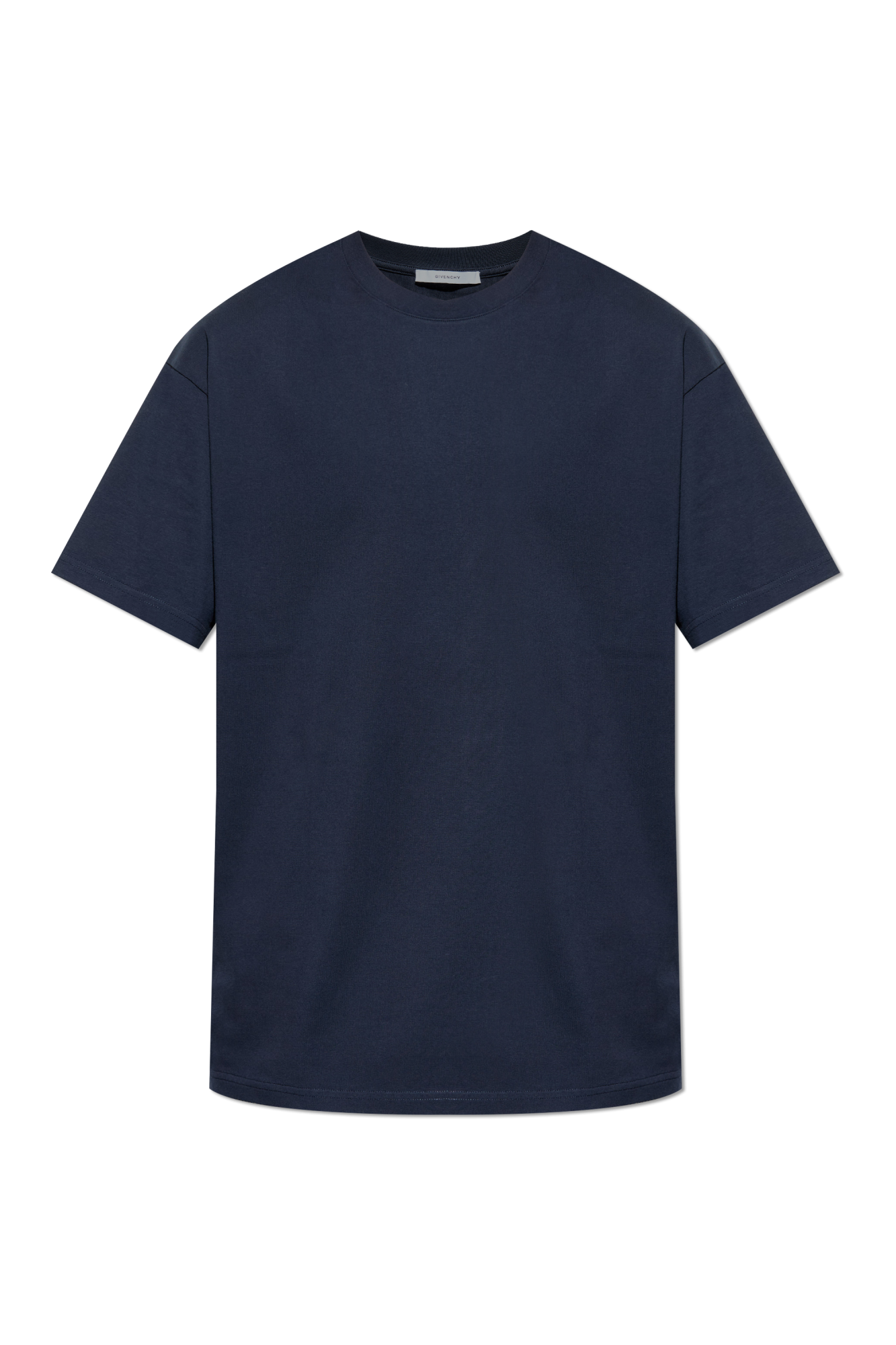 Givenchy T-shirt Z Nadrukowanym Logo, Mężczyźni, Granatowy