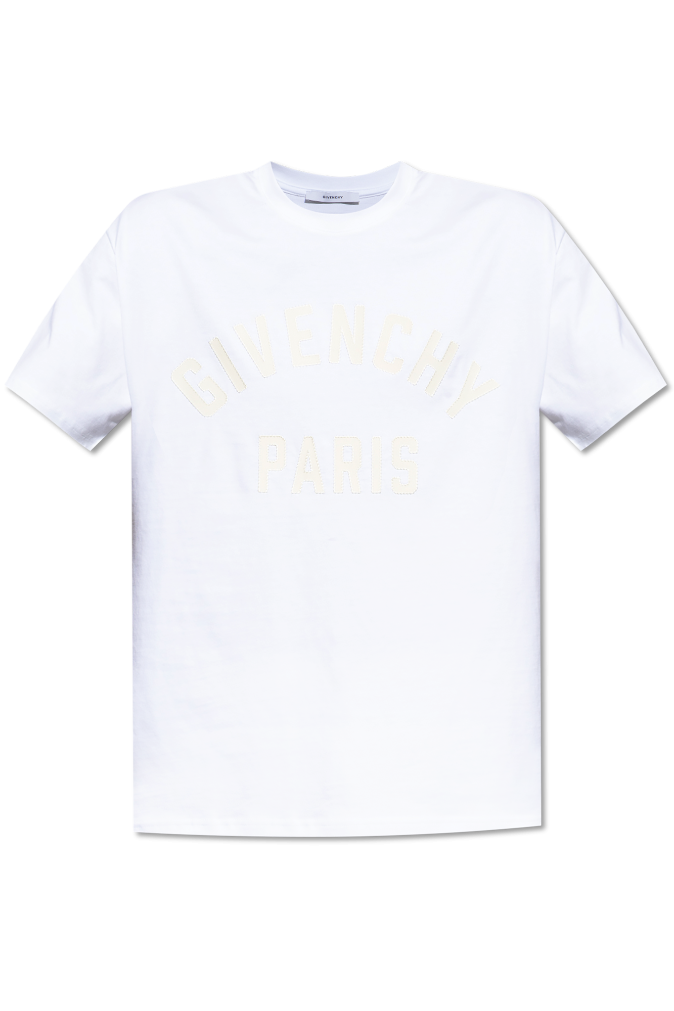 Givenchy T-shirt Z Logo, Mężczyźni, Biały