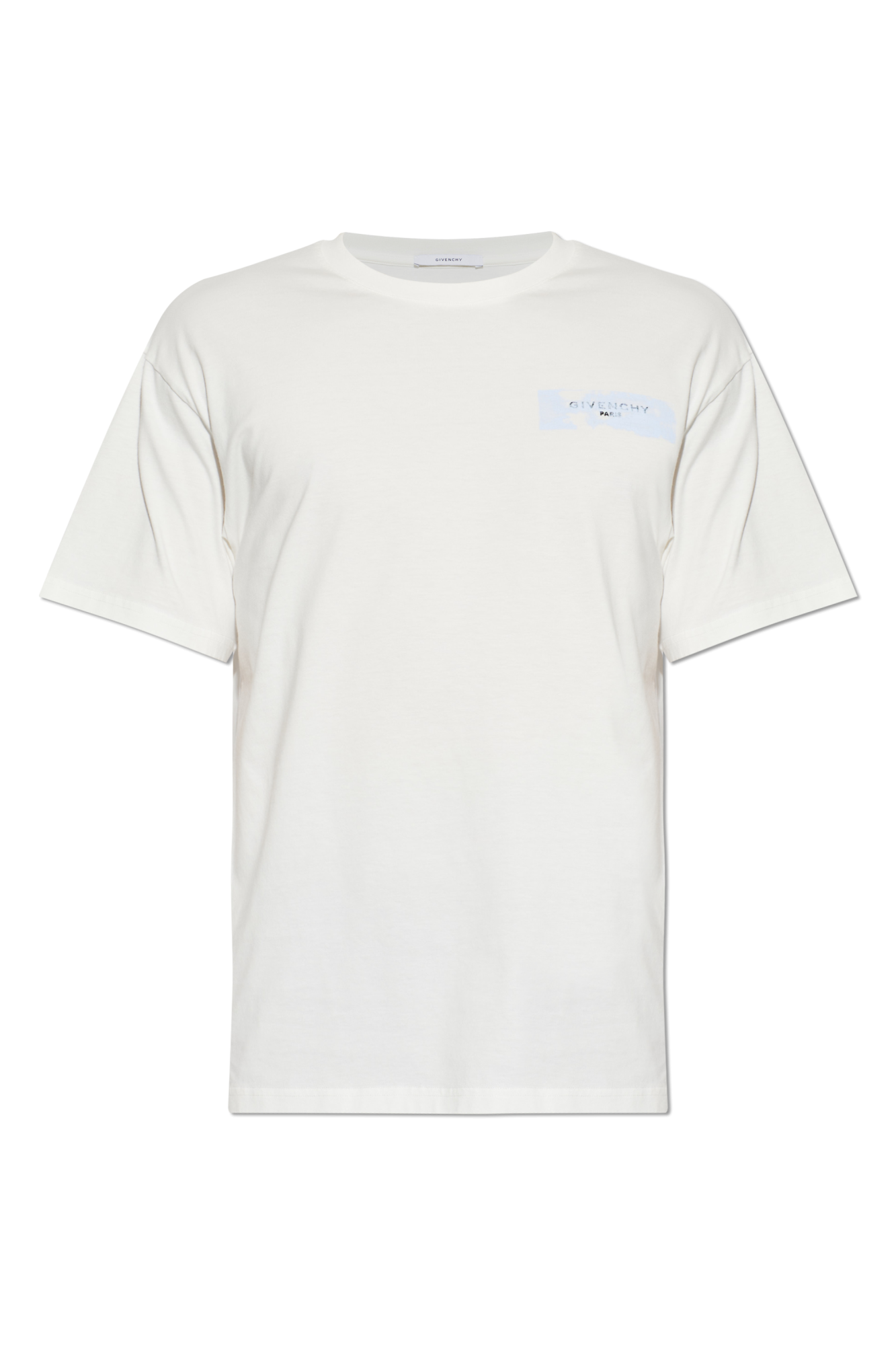 Givenchy T-shirt Z Nadrukiem, Mężczyźni, Biały