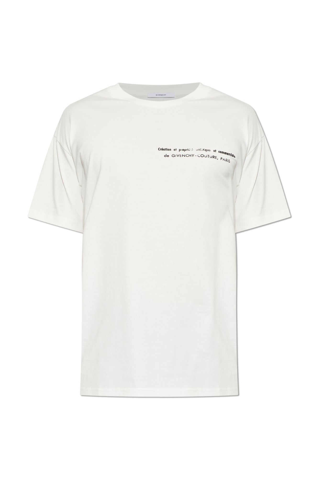 Givenchy T-shirt Z Nadrukiem, Mężczyźni, Biały