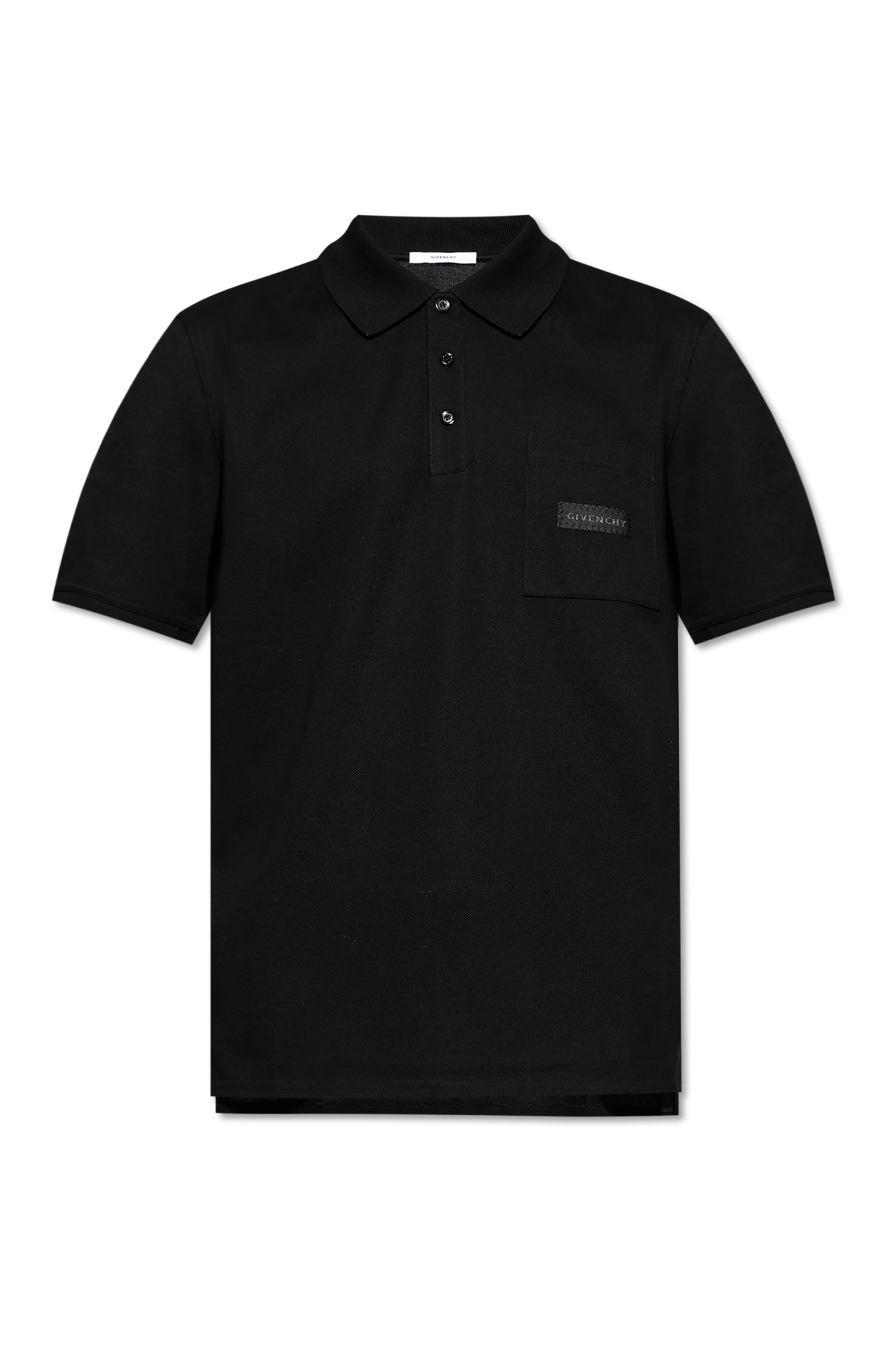 Givenchy Polo Z Kieszenią, Mężczyźni, Czarny