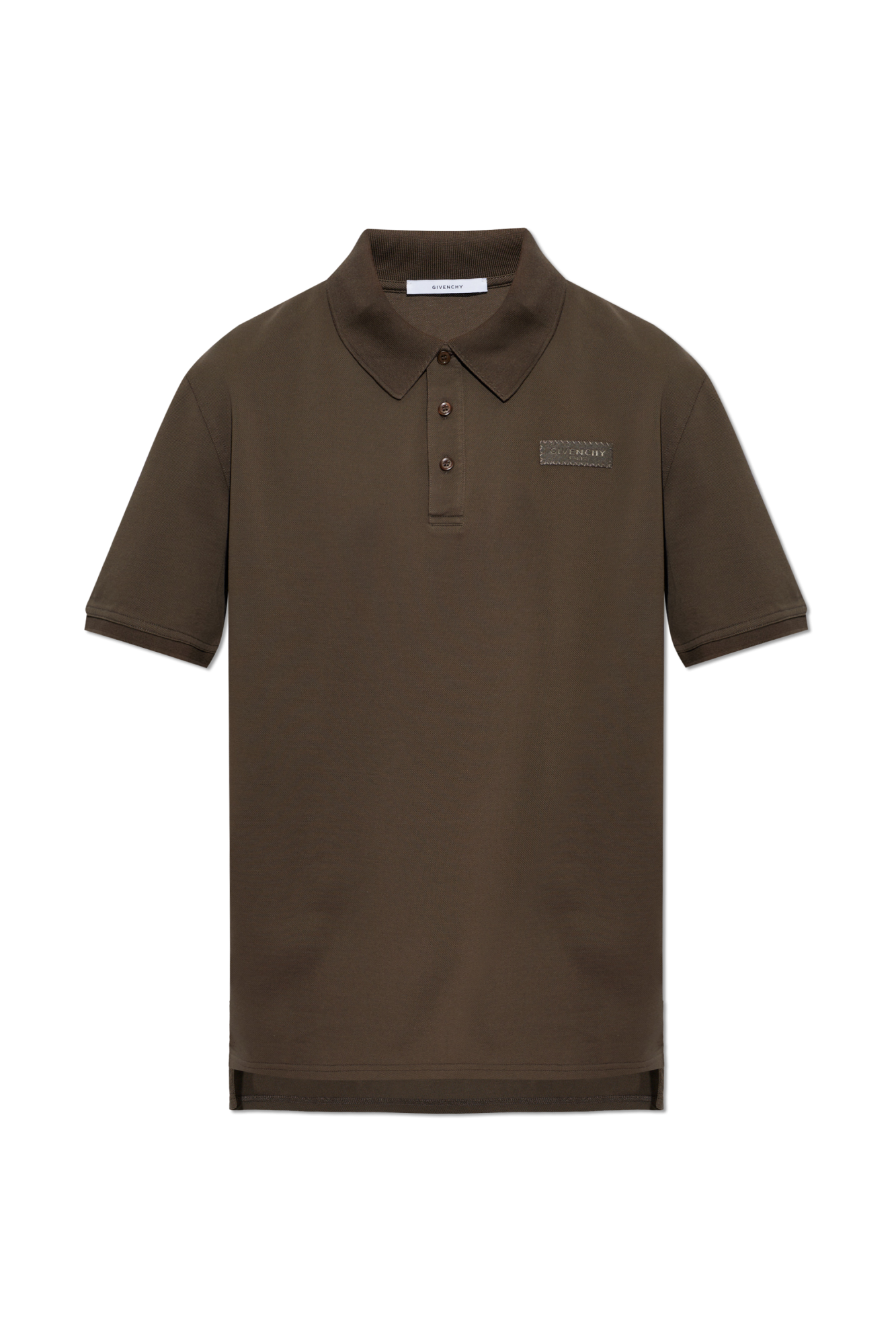 Givenchy Polo Z Logo, Mężczyźni, Brązowy