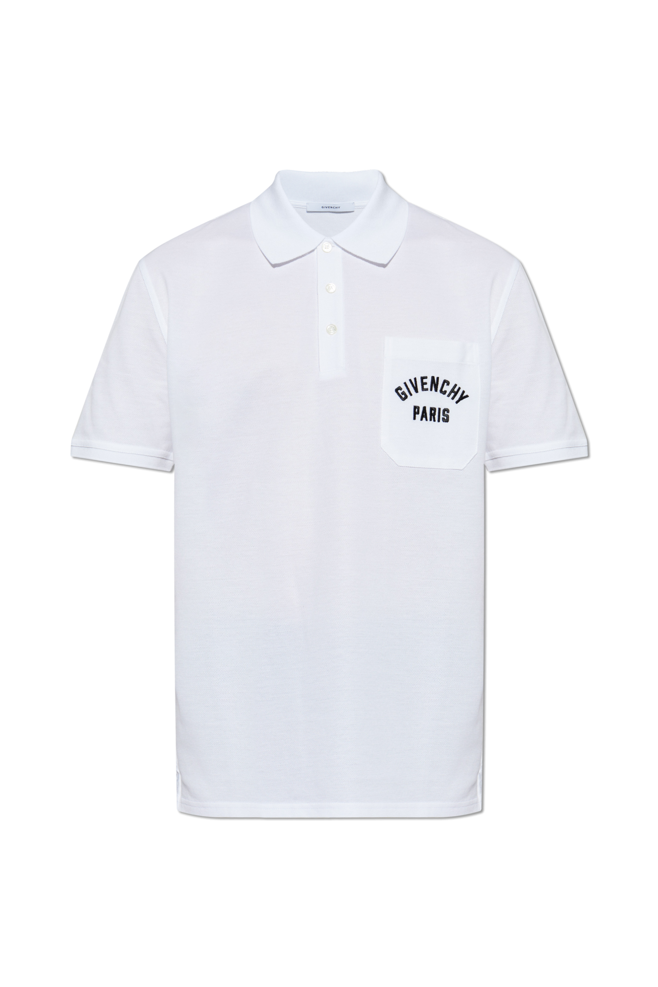 Givenchy Polo Z Logo, Mężczyźni, Biały