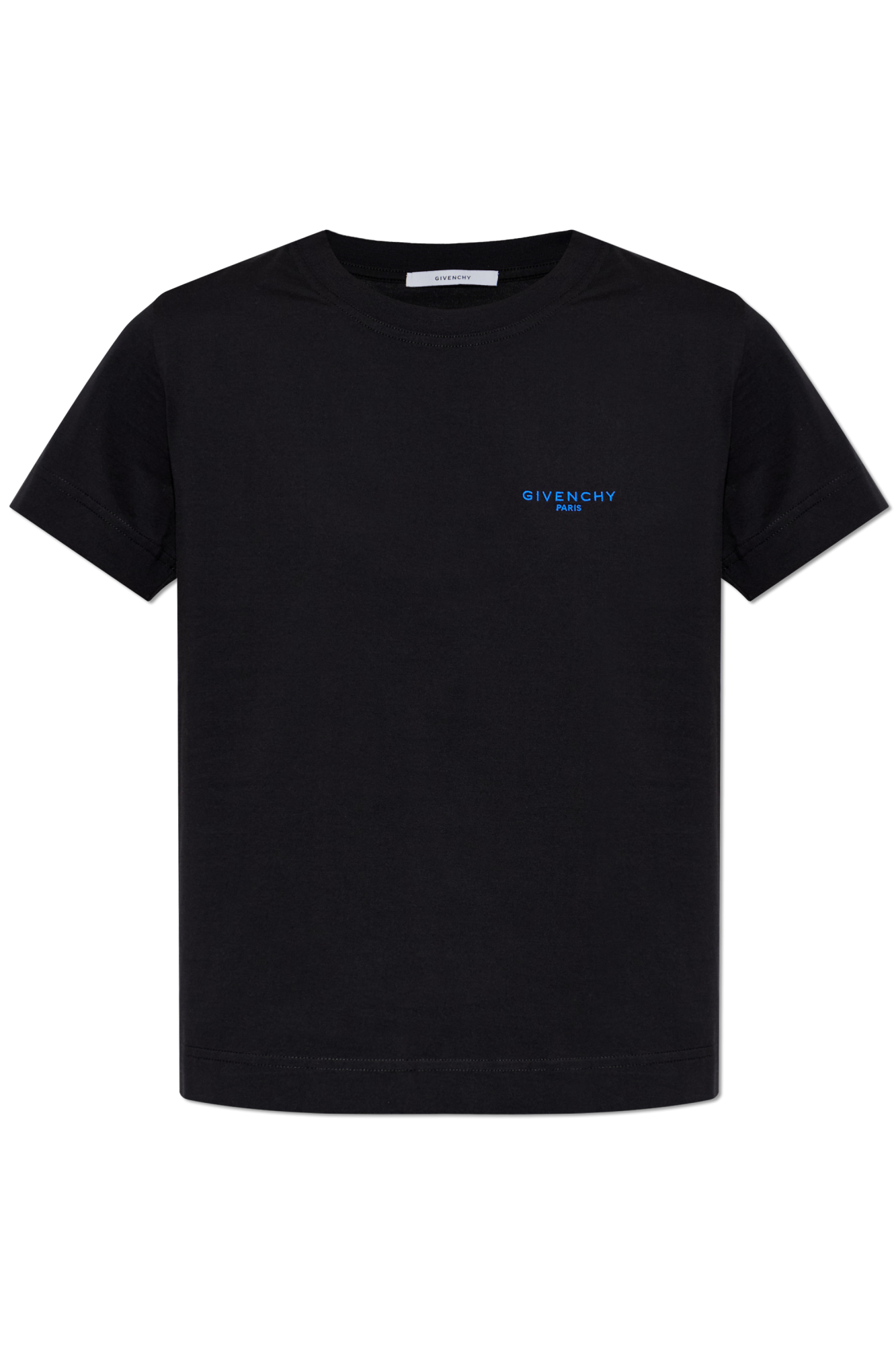 Givenchy T-shirt Z Logo, Kobiety, Czarny