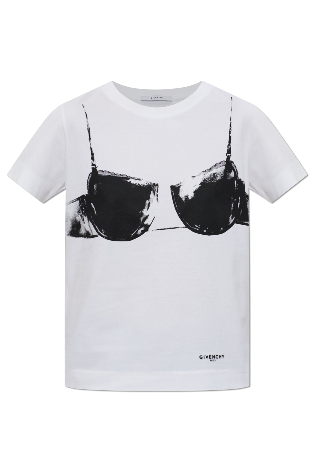 Givenchy T-shirt Z Nadrukiem, Kobiety, Biały