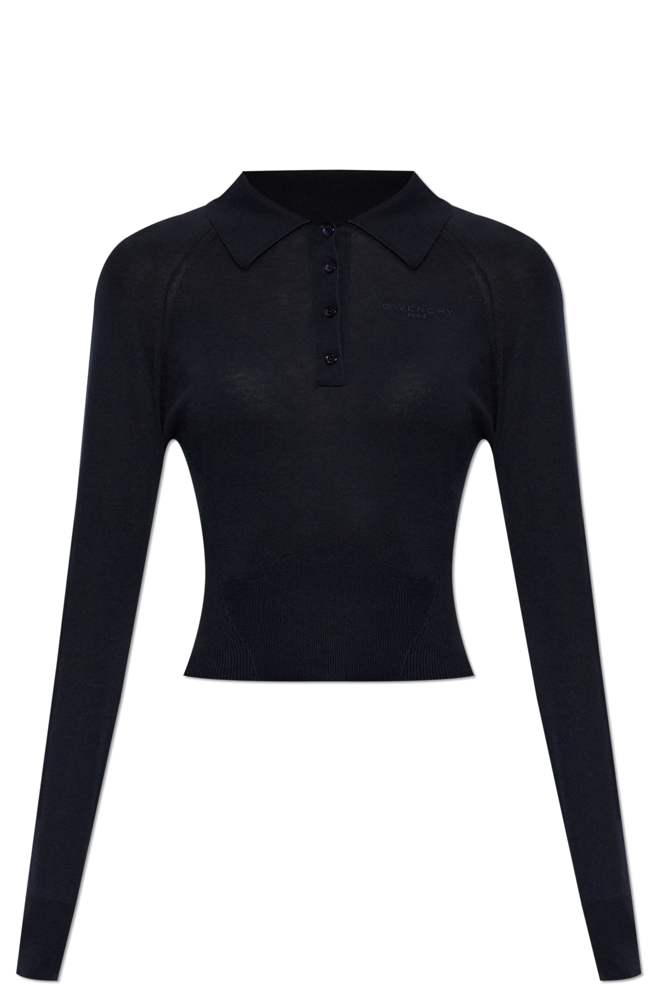 Givenchy Polo Z Logo, Kobiety, Granatowy