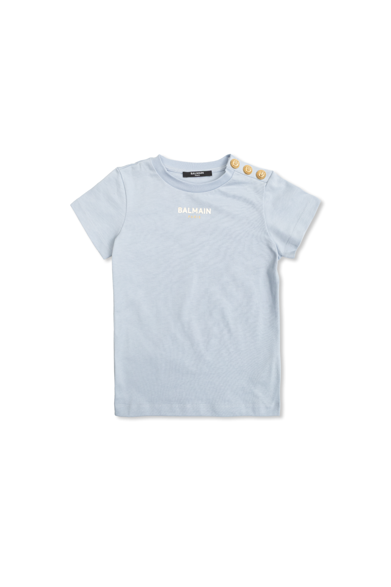 Balmain Kids T-shirt Z Logo, Unisex, Jasnoniebieski