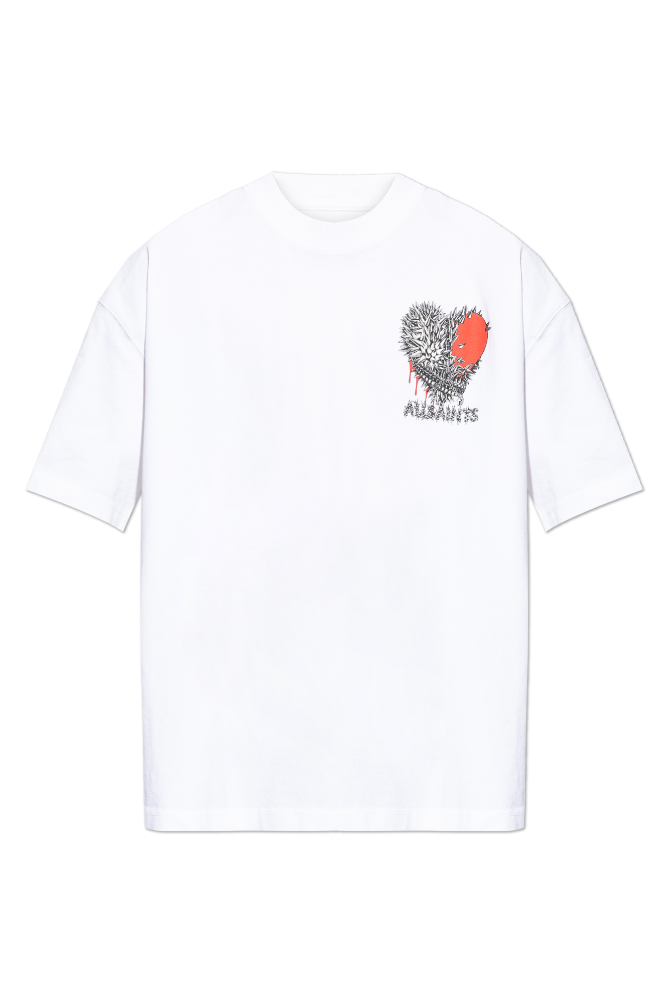 AllSaints T-shirt ‘Chaste’, Mężczyźni, Biały