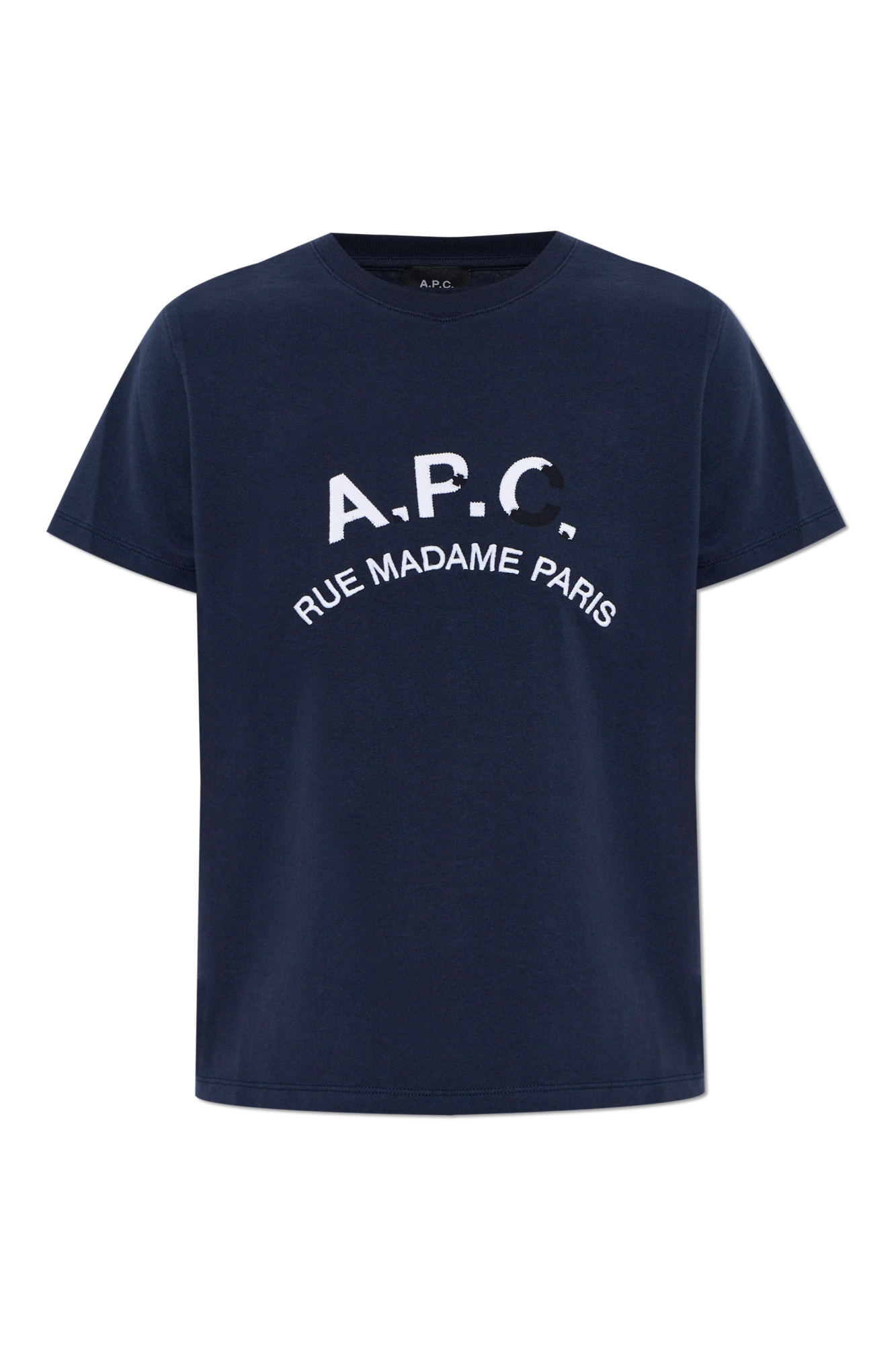 A.P.C. T-shirt ‘Gots Marine’, Kobiety, Granatowy