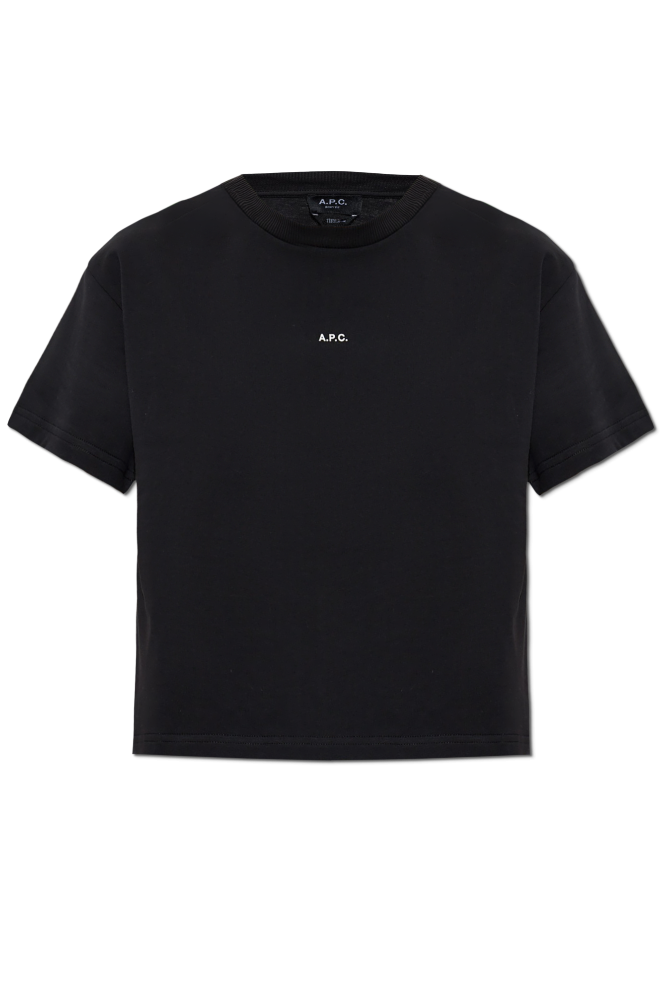 A.P.C. T-shirt ‘Boxy’, Kobiety, Czarny