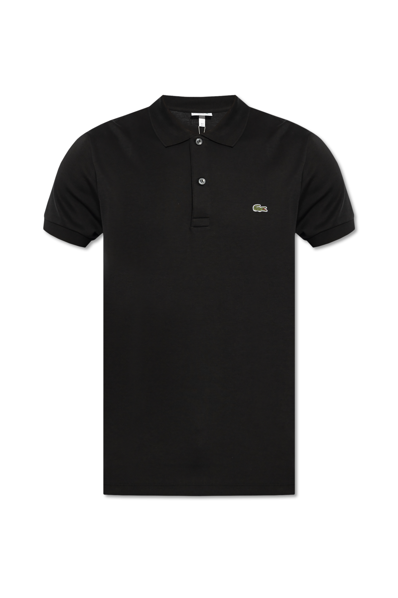 Lacoste Bawełniane Polo, Mężczyźni, Czarny