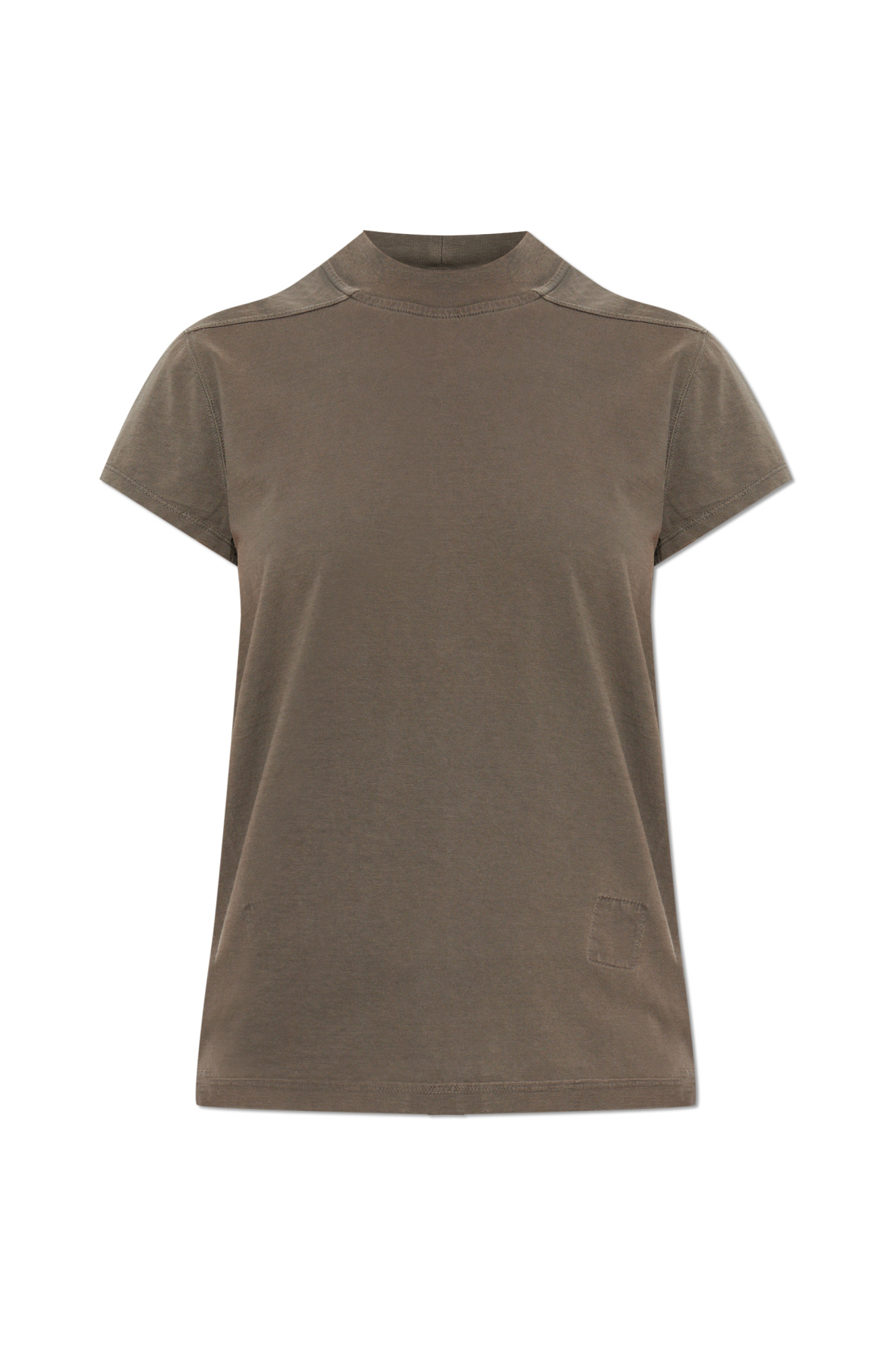 Rick Owens DRKSHDW T-shirt Z Okrągłym Dekoltem, Kobiety, Brązowy