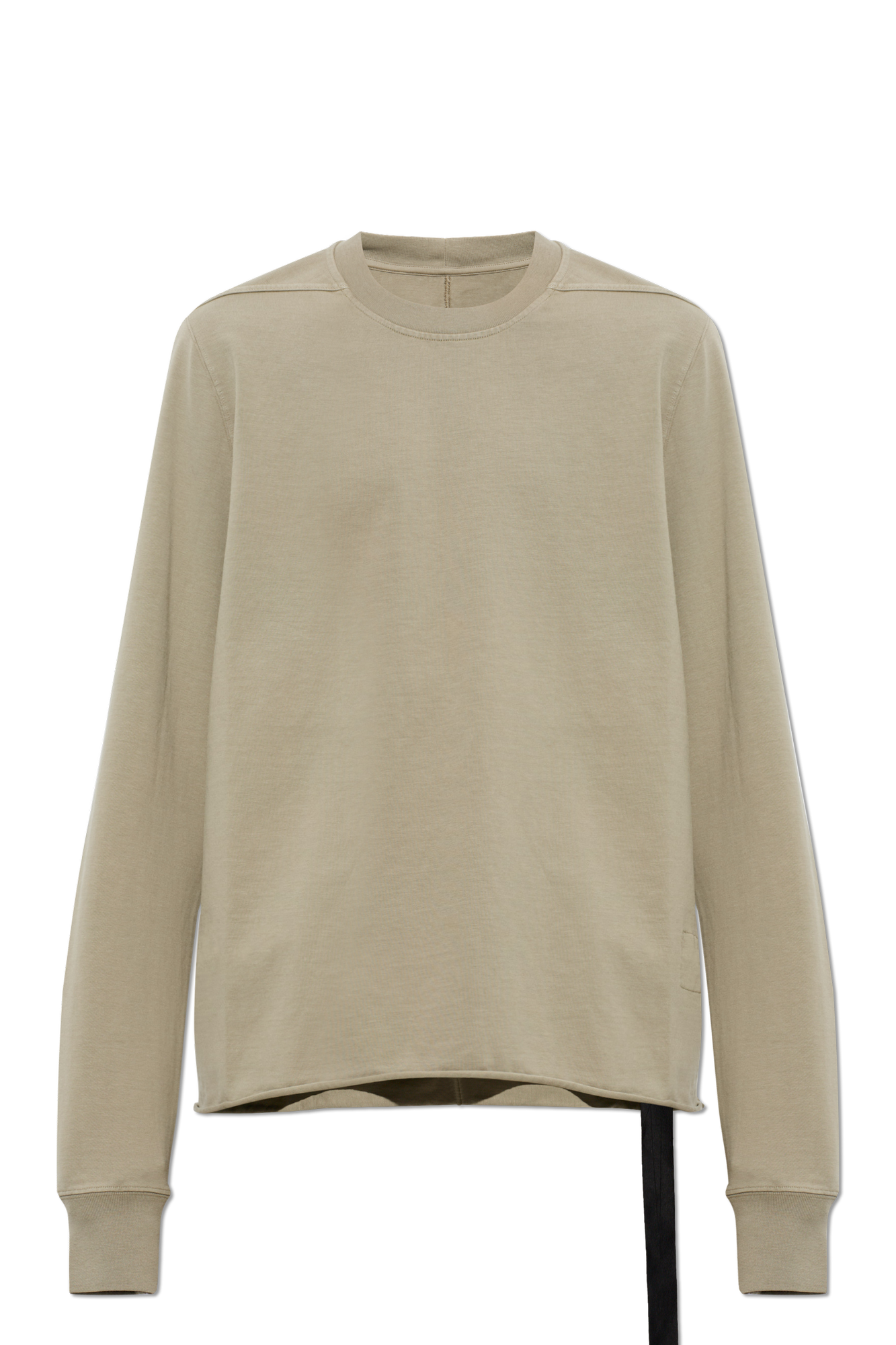 Rick Owens DRKSHDW Bluza Z Dekoracyjnym Paskiem, Mężczyźni, Zielony