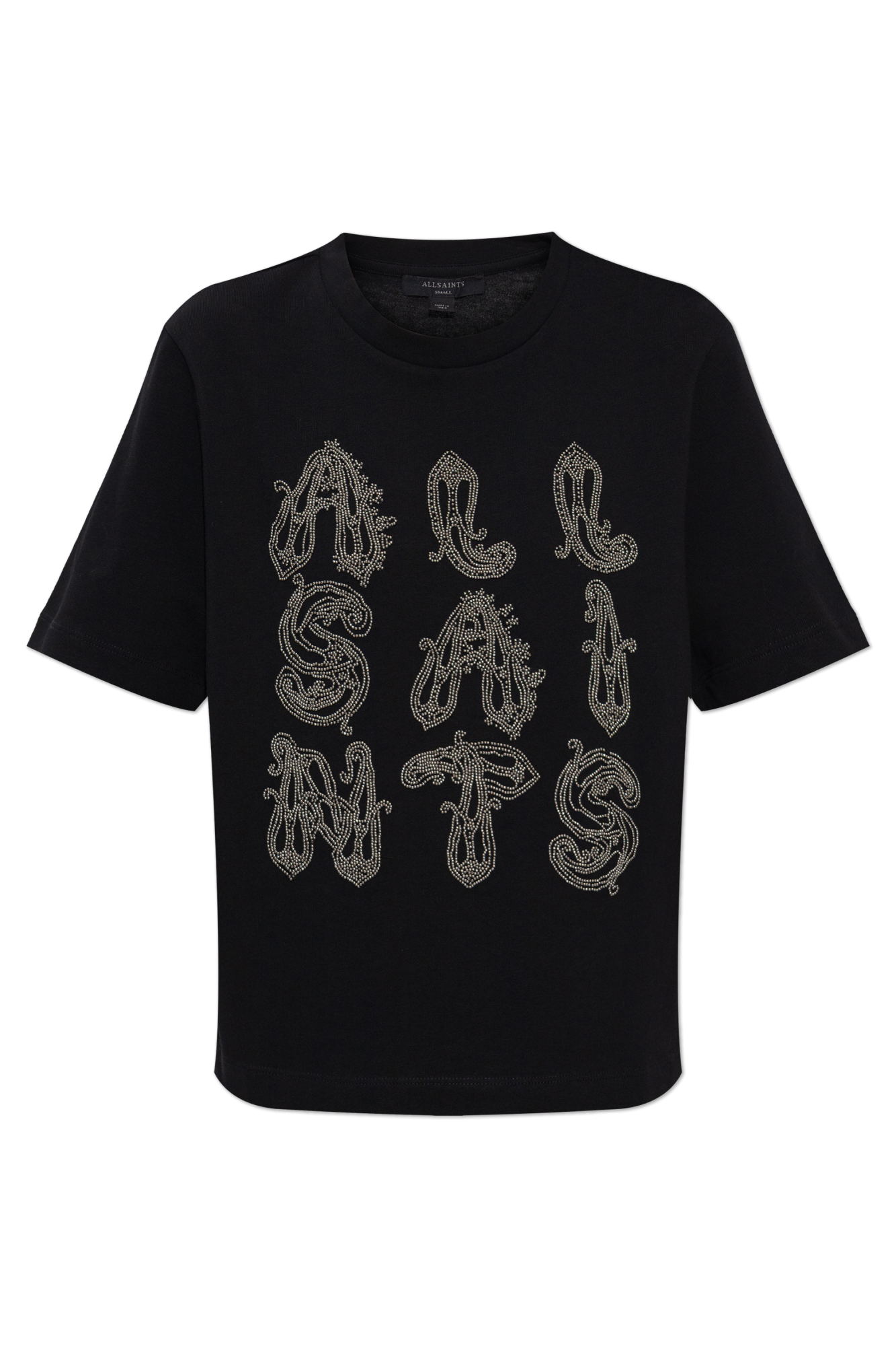 AllSaints T-shirt `Ella`, Kobiety, Czarny