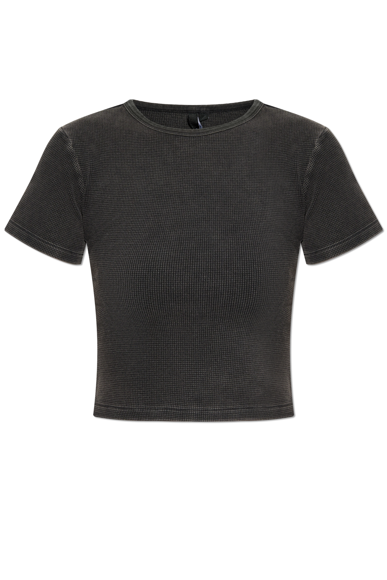 ENTIRE STUDIOS T-shirt `Micro Waffle`, Kobiety, Czarny