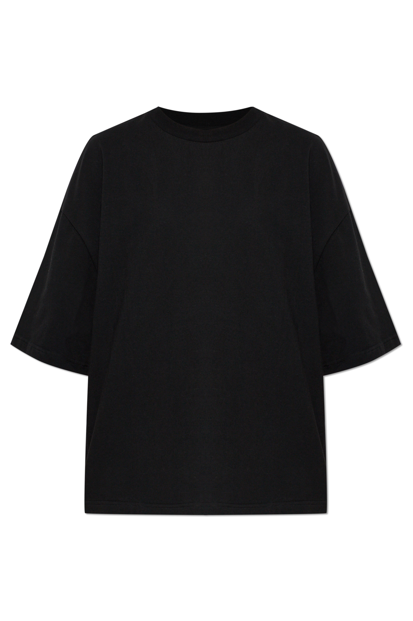 ENTIRE STUDIOS Bawełniany T-shirt, Unisex, Czarny